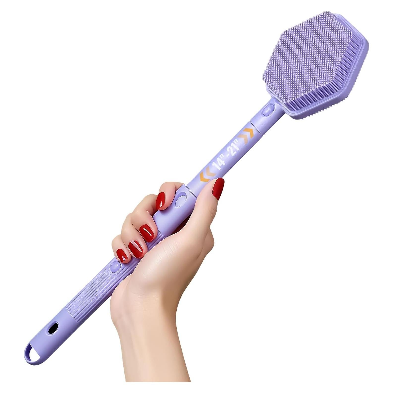 Esfregador de Espalda de Silicona AIMAIAIMAI 53 cm Antideslizante