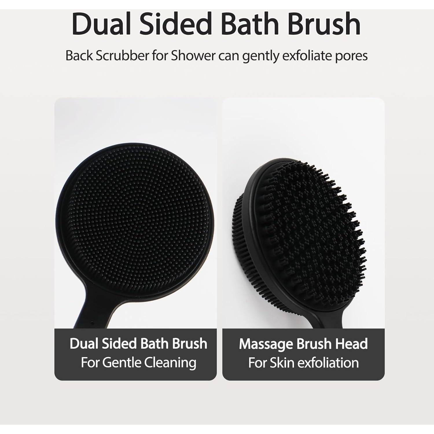 Exfoliador de Espalda de Silicona ZIMER Ajustable 40-60 cm