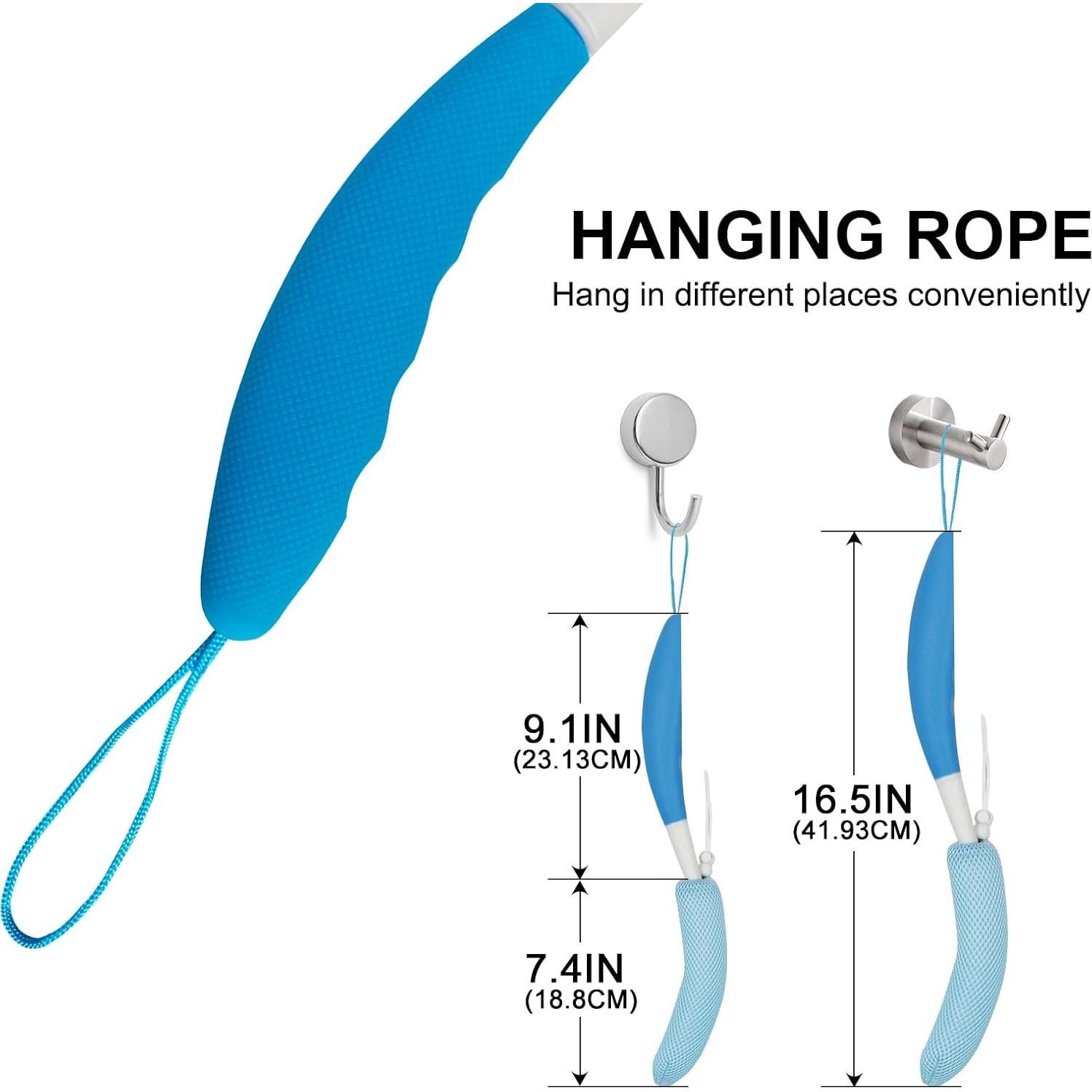 Cepillo de Ducha Ergonómico Leetye Mei - Mango Largo Antideslizante