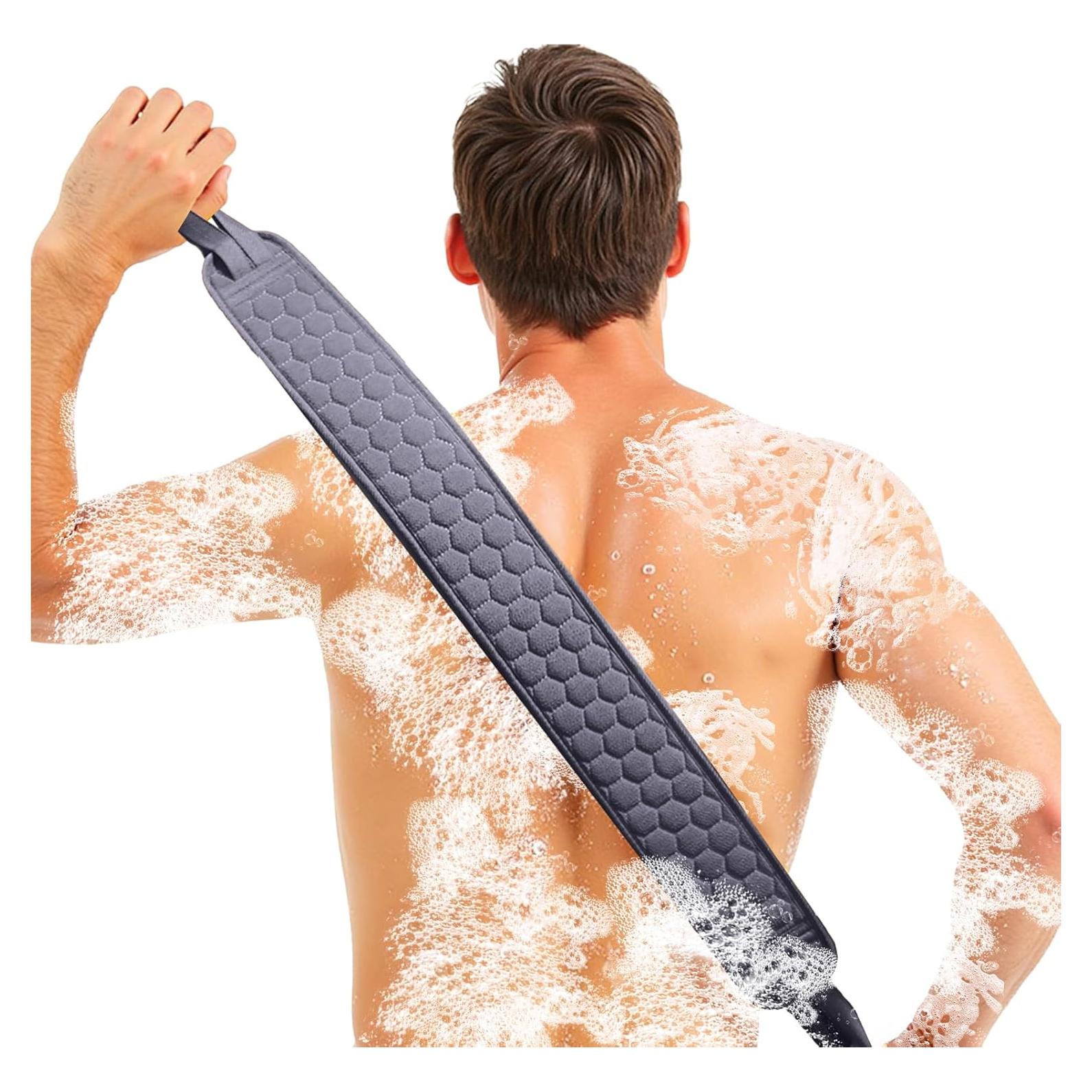 Esfregador de Espalda XNXA 101.6 cm Doble Lado Exfoliante