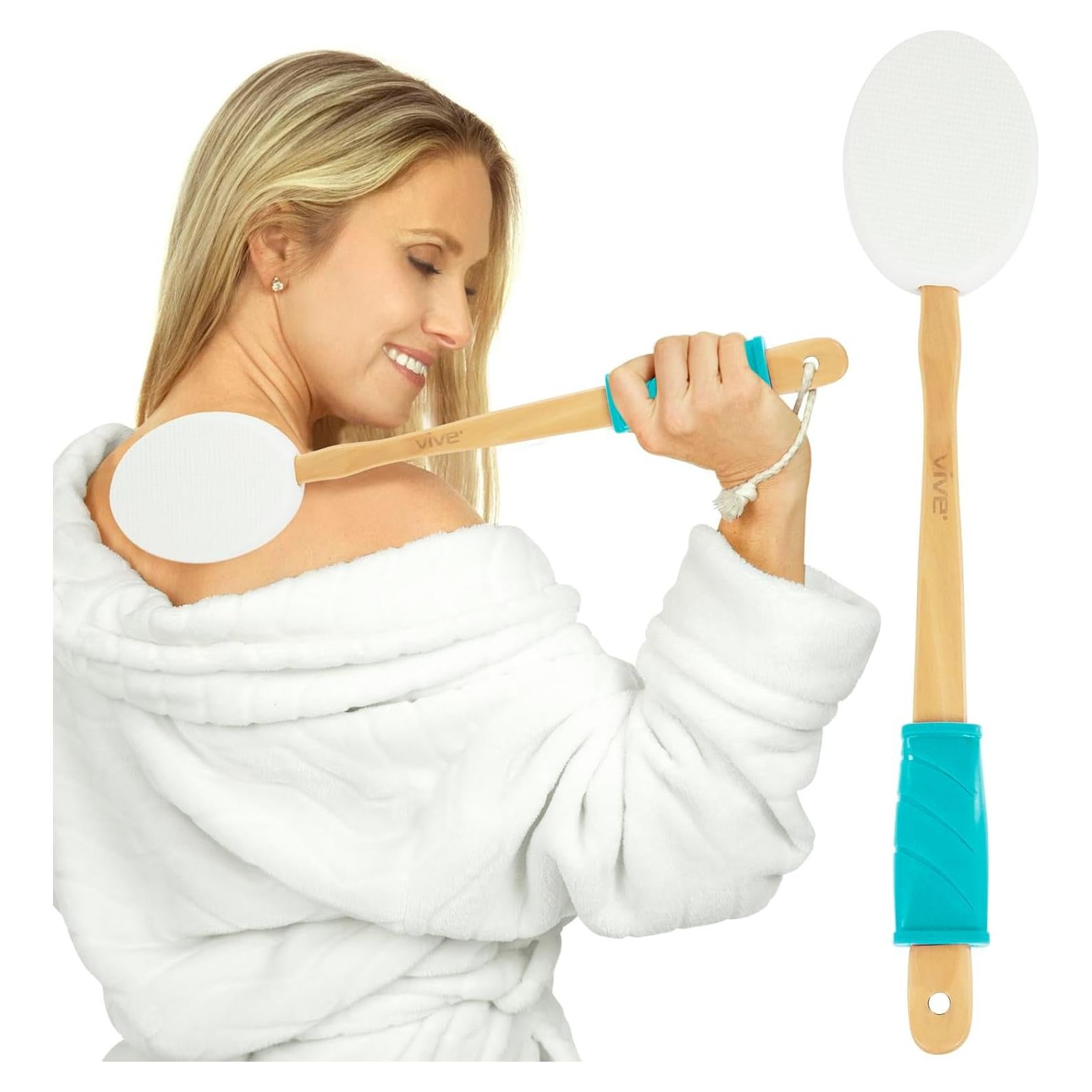 Aplicador de Loción Vive 44.5 cm - Mango Largo para Espalda y Pies