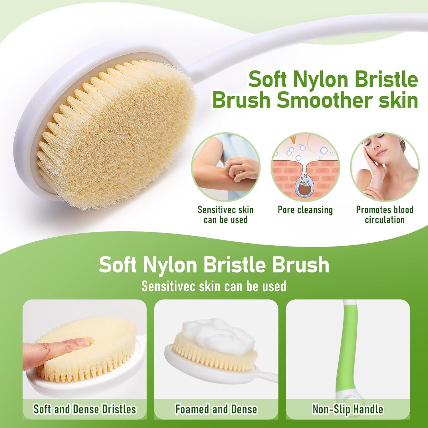 Cepillo de Espalda Fanwer con Mango Curvado 69.85 cm