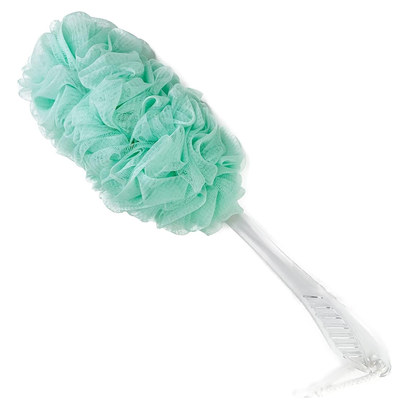 Cepillo de Baño de Lufa PPHAO Verde con Mango Largo 45.72 cm