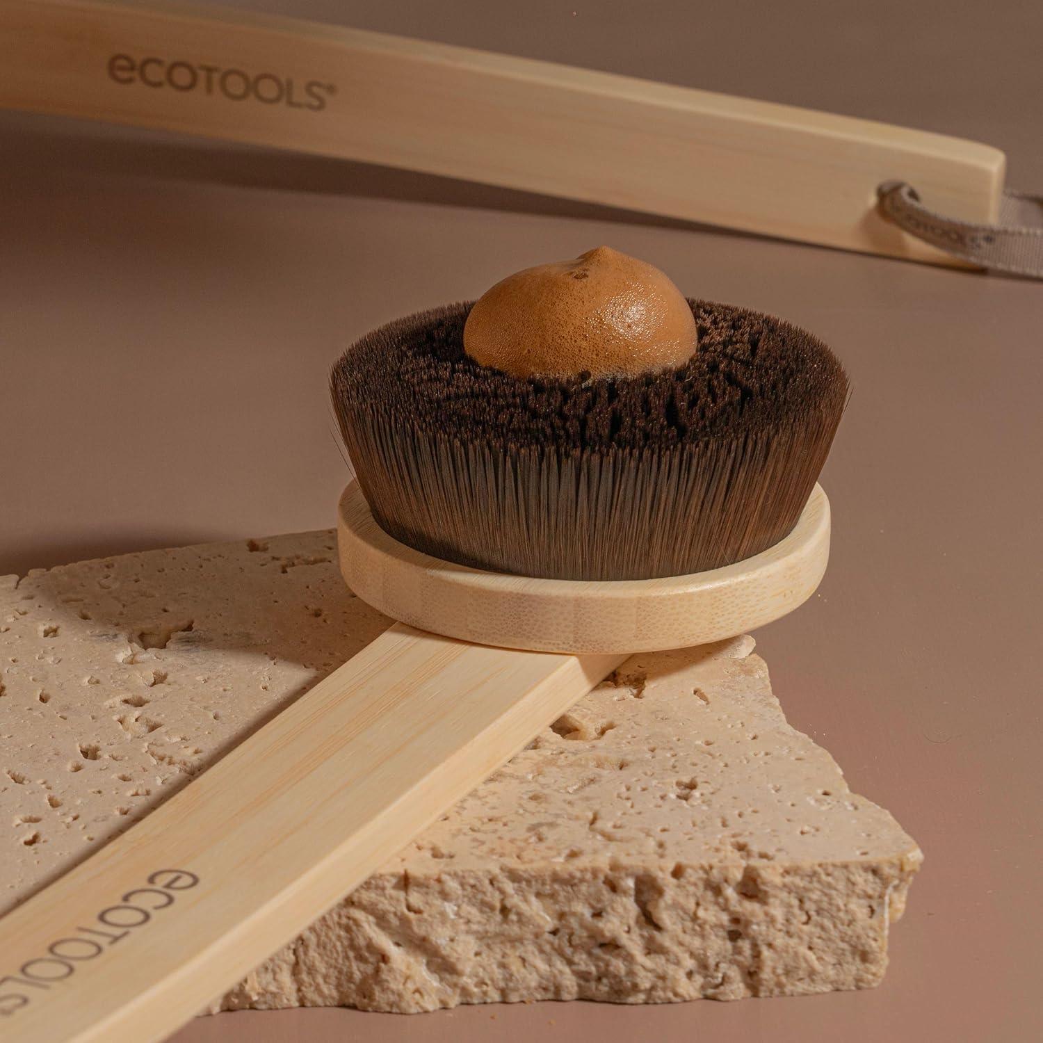 Aplicador de Bronceado EcoTools Good Tan, Mango Largo 35cm