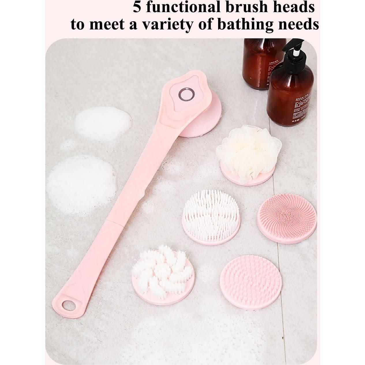 Cepillo Corporal Eléctrico WINB XZS001 Recargable a Prueba de Agua