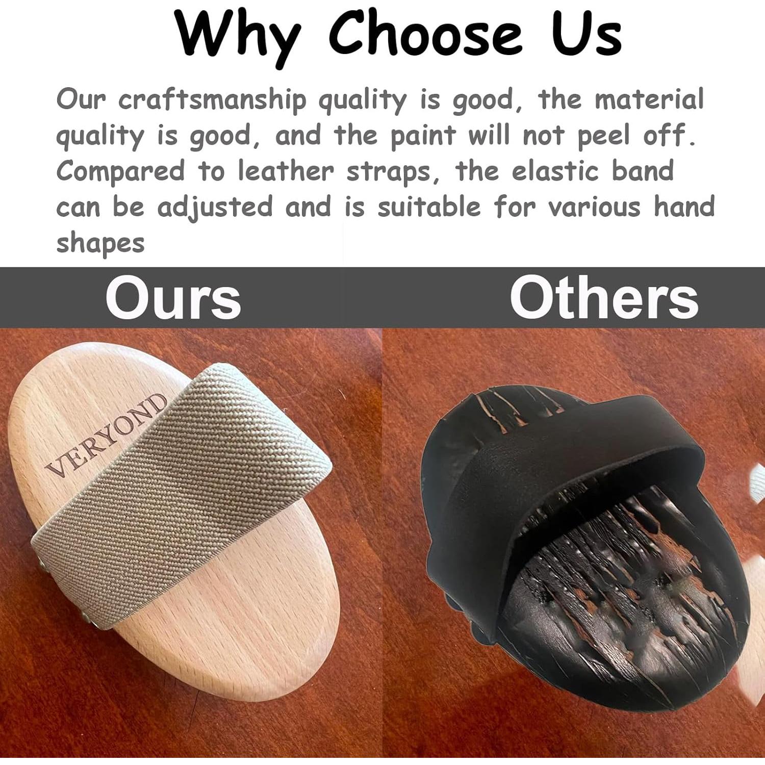 Cepillo Corporal Exfoliante Veryond con Cerdas de Cobre 11.4 cm