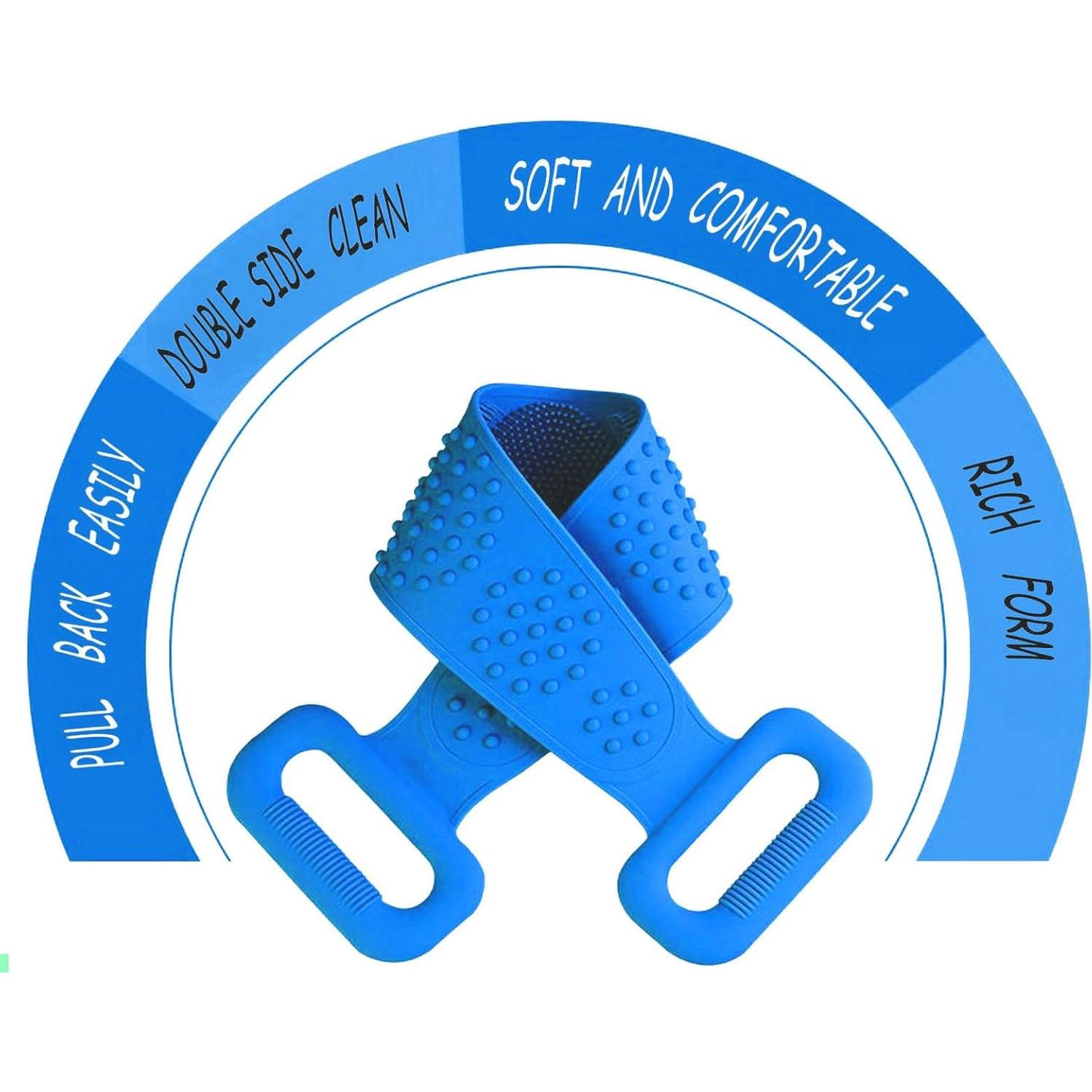 Esponja de Espalda de Silicona Jwxstore 89x11 cm Unisex