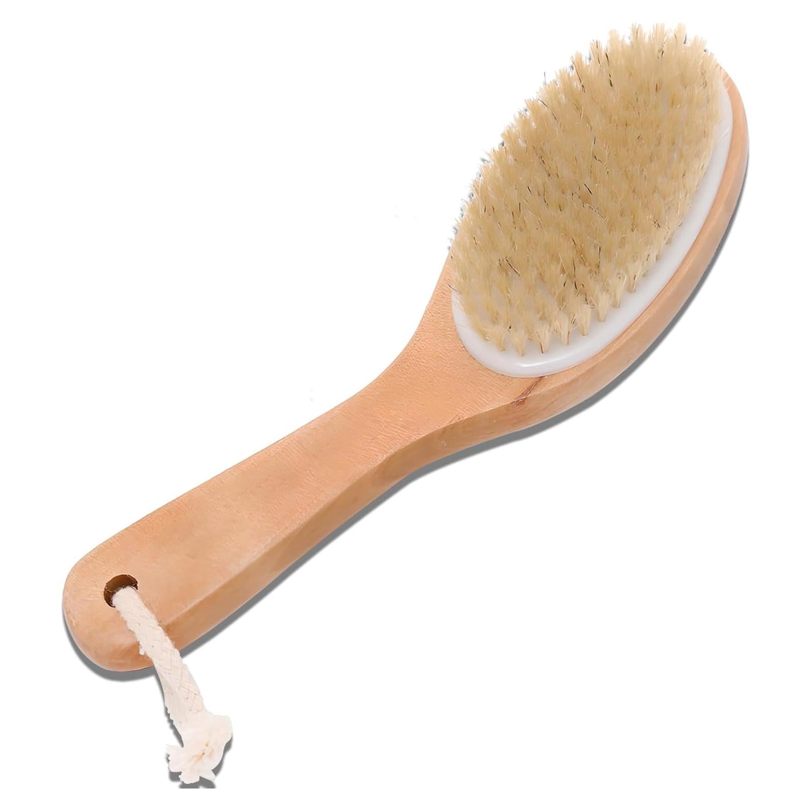 Cepillo Corporal de Madera Jaasuee con Fibras de Sisal 26x10cm