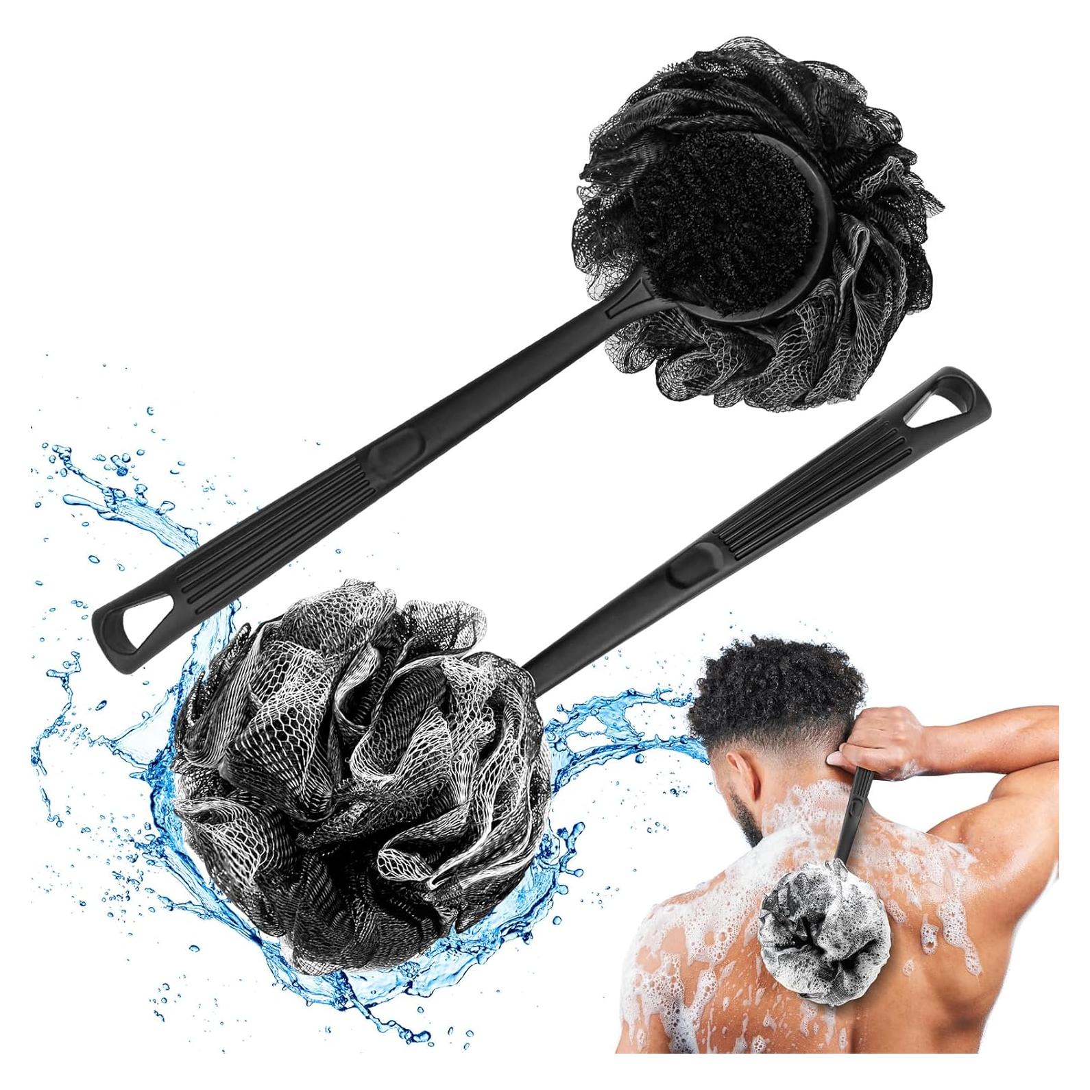 Esponja de Lufa con Mango Largo y Cepillo Exfoliante Tilcare