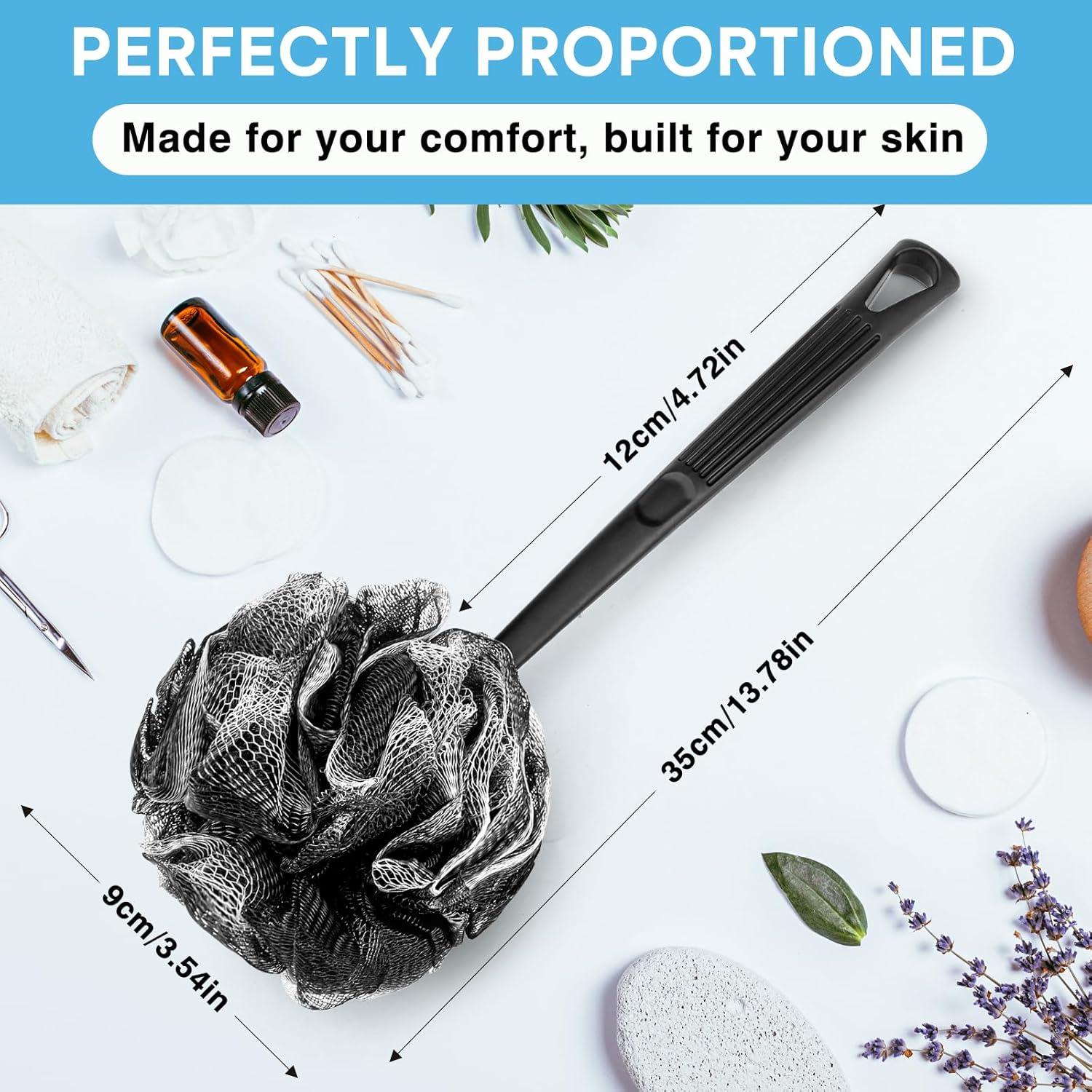 Esponja de Lufa con Mango Largo y Cepillo Exfoliante Tilcare