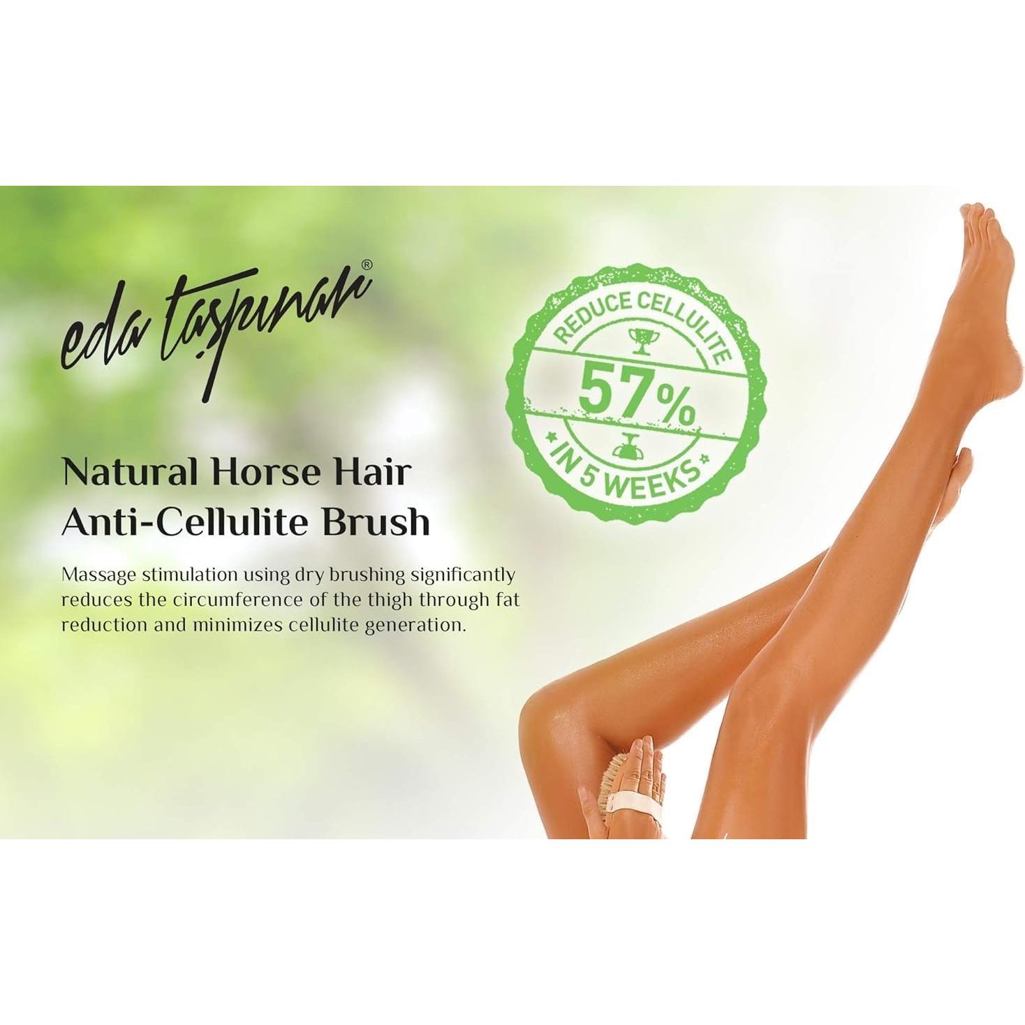 Cepillo Exfoliante Corporal EDA Taspinar Natural 13.9x7.7cm