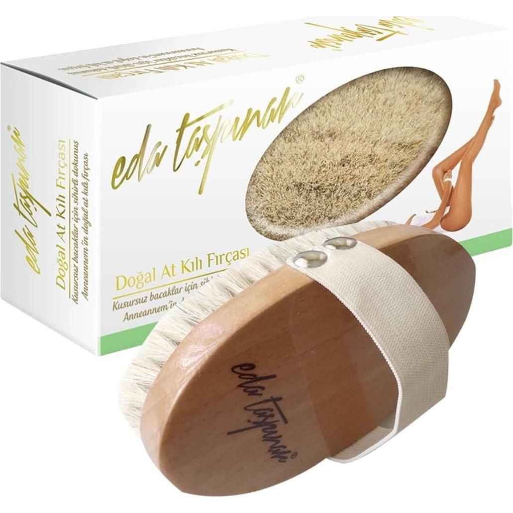 Cepillo Exfoliante Corporal EDA Taspinar Natural 13.9x7.7cm