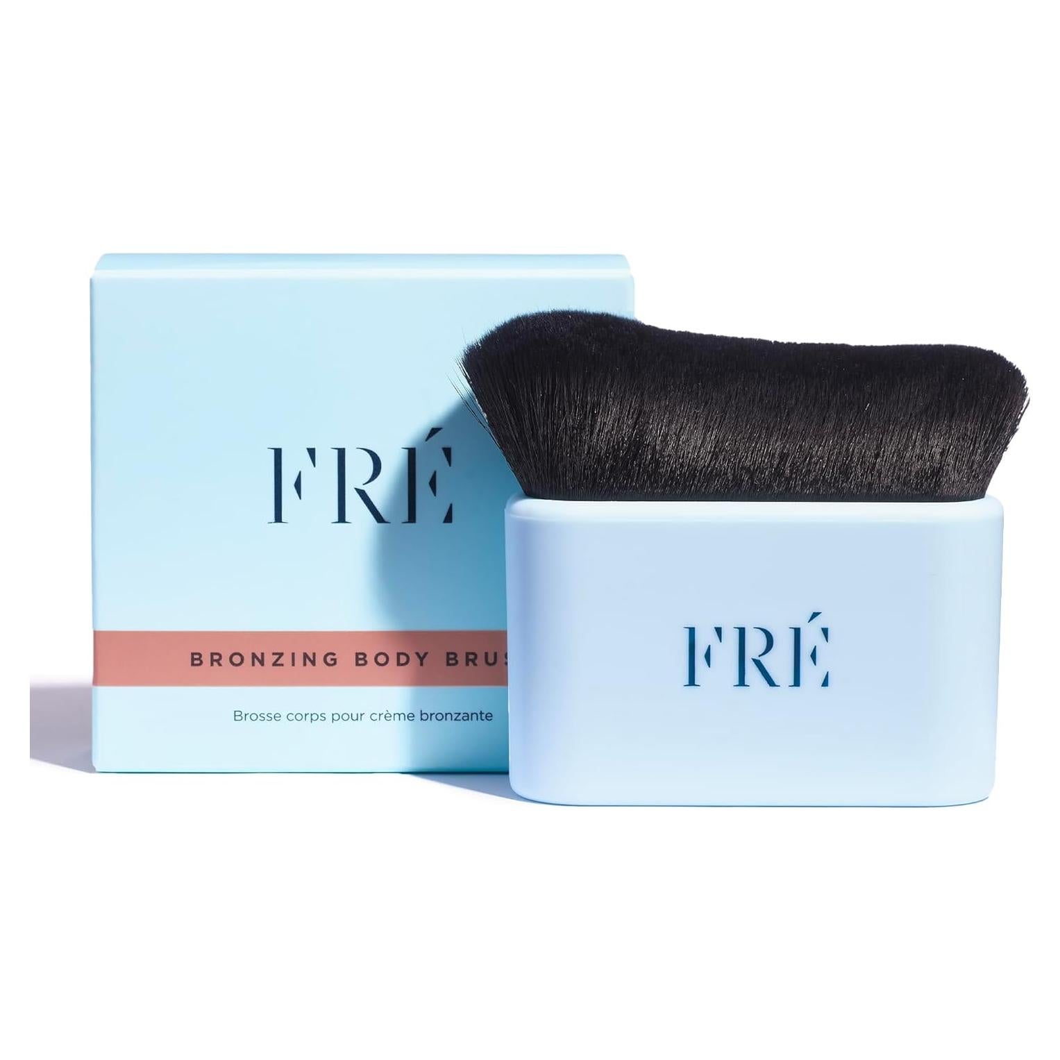 Brocha Corporal Bronceadora FRÉ, Vegana y Sin Crueldad, 7.6cm
