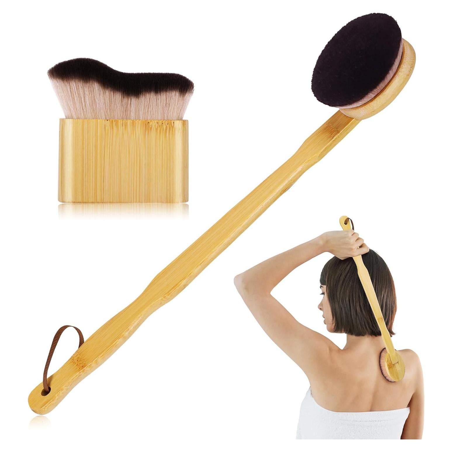 Set de Brochas de Autobronceador EVYTTA - 2 Piezas