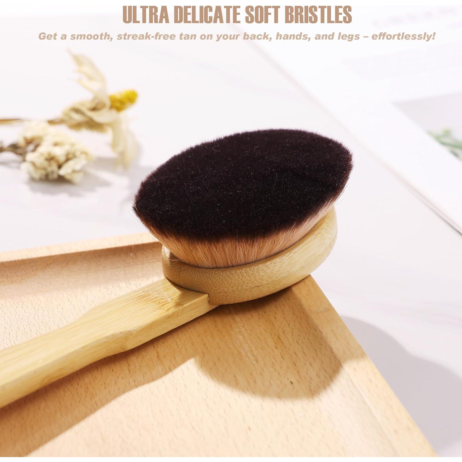 Set de Brochas de Autobronceador EVYTTA - 2 Piezas