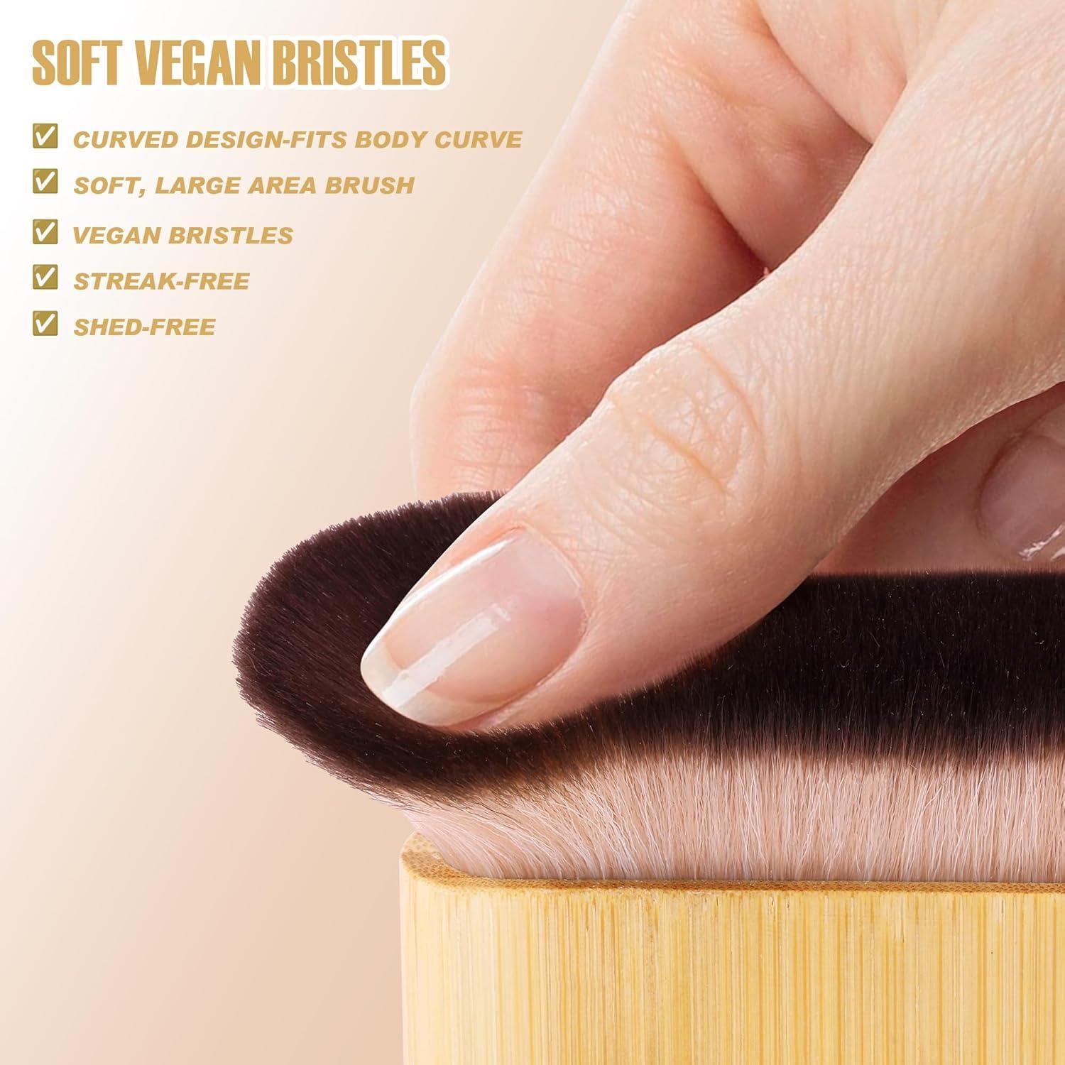 Set de Brochas de Autobronceador EVYTTA - 2 Piezas