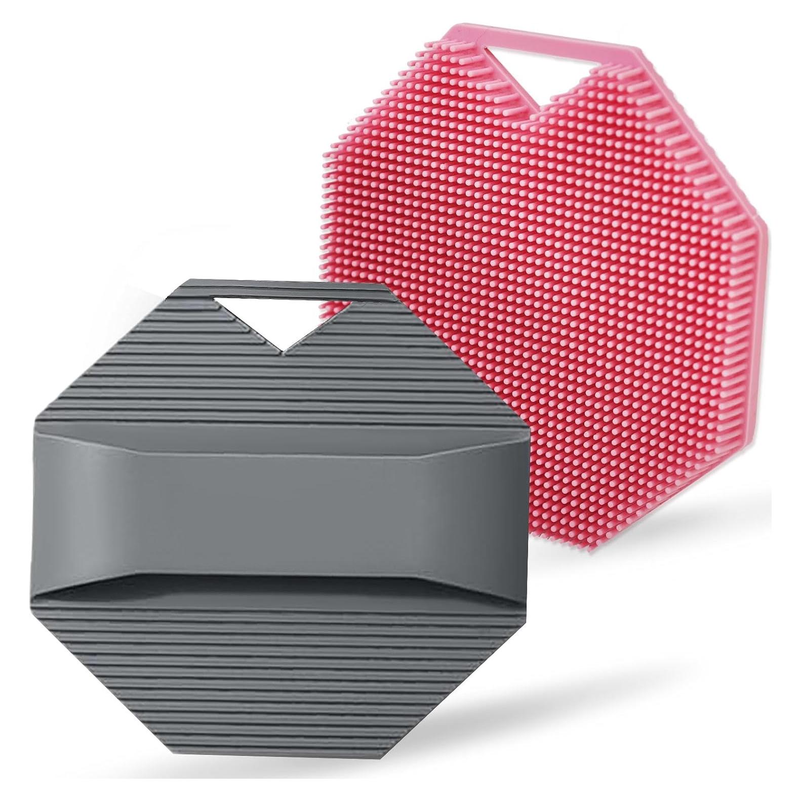 Esponjas de Silicona para el Cuerpo CAMENDE - 2 Unidades Exfoliantes