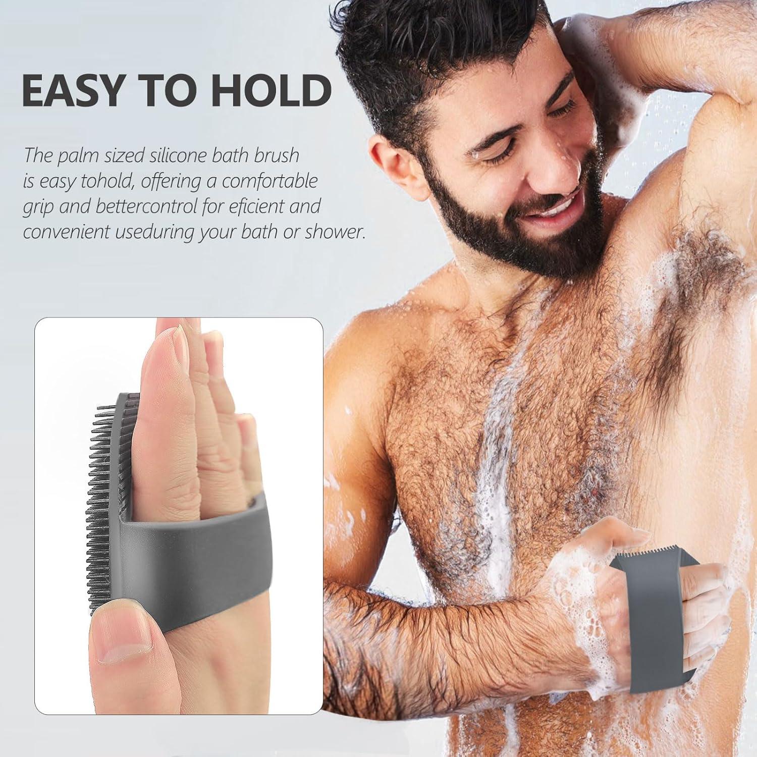 Esponjas de Silicona para el Cuerpo CAMENDE - 2 Unidades Exfoliantes