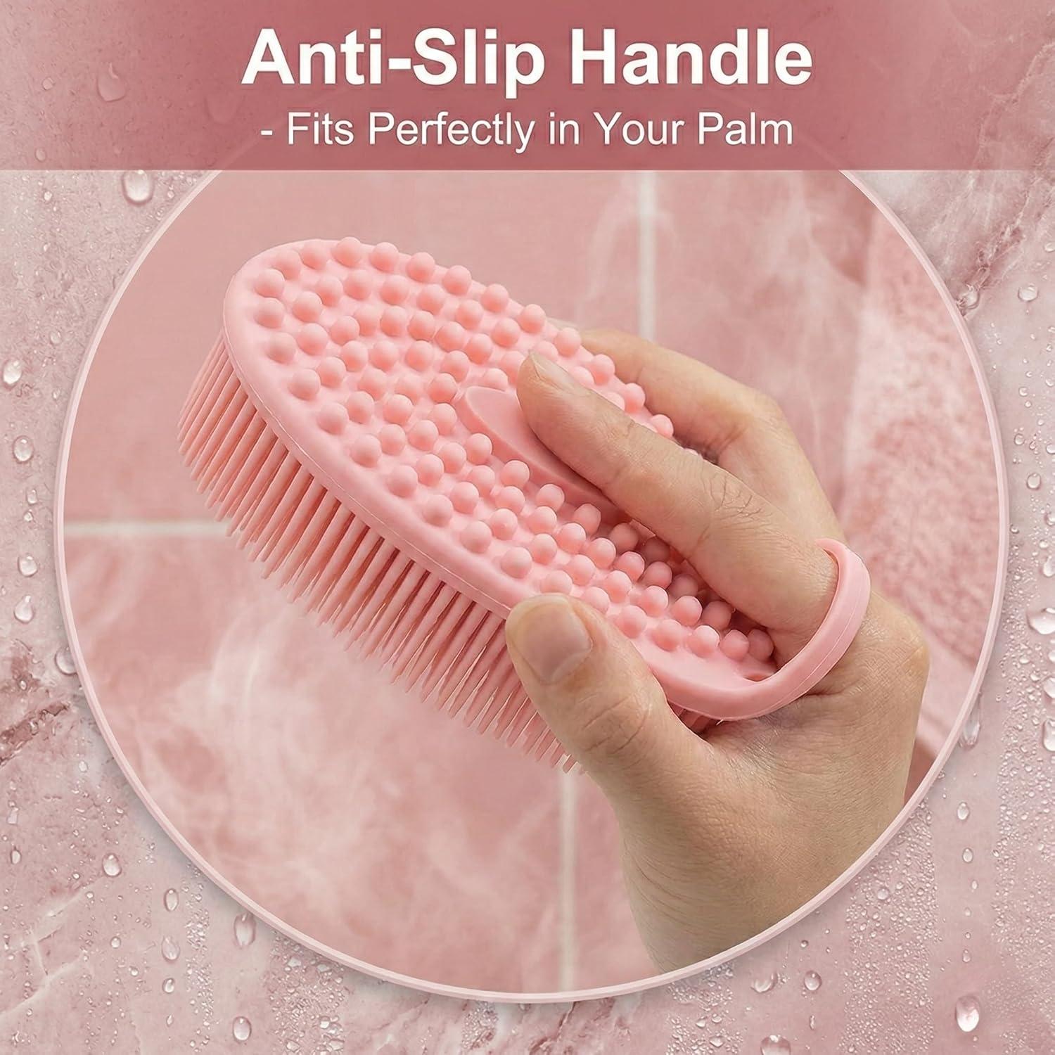 Exfoliante de Cuerpo de Silicona CamareR Paquete de 3