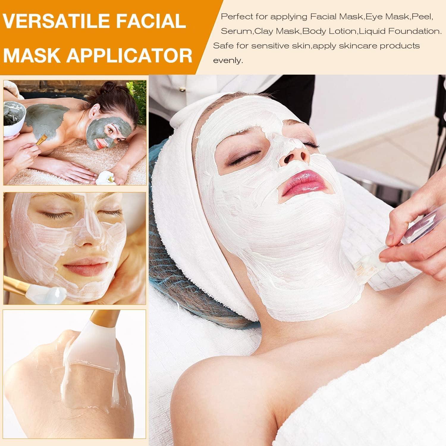 6 Brochas de Silicona para Mascarilla Facial Van Billion