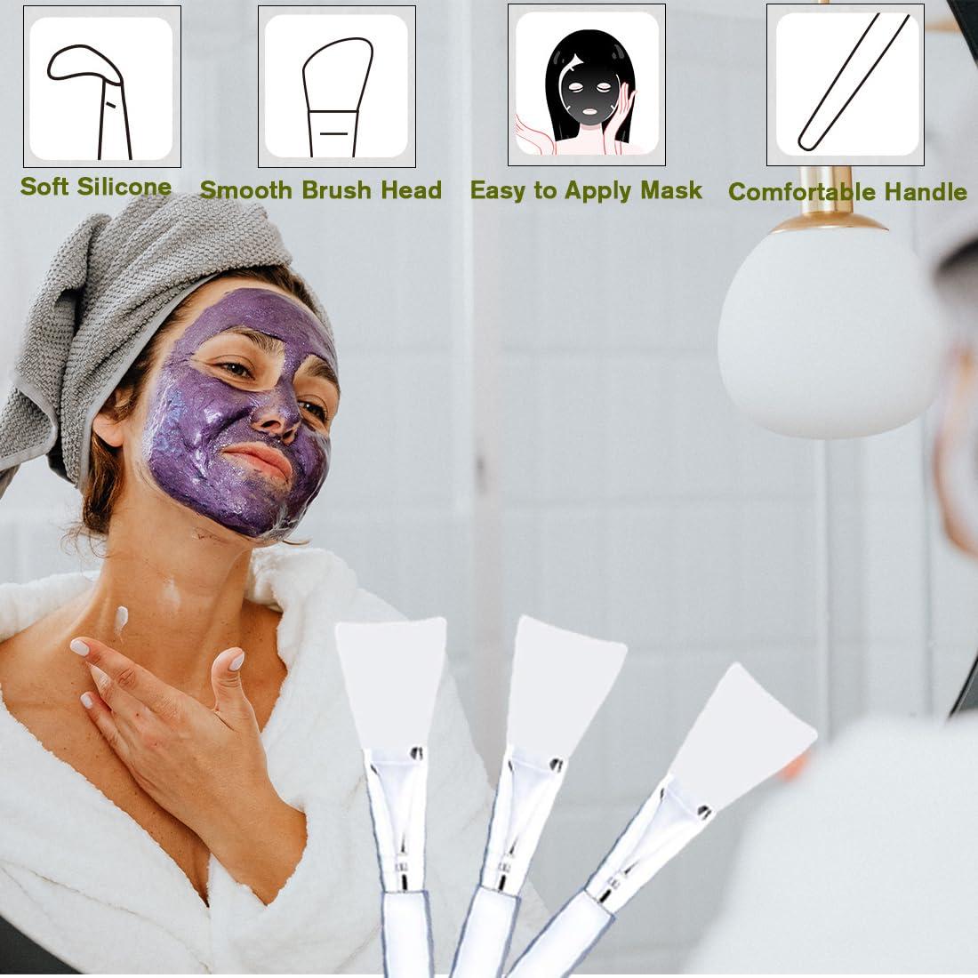 6 Brochas de Silicona para Mascarilla Facial Van Billion