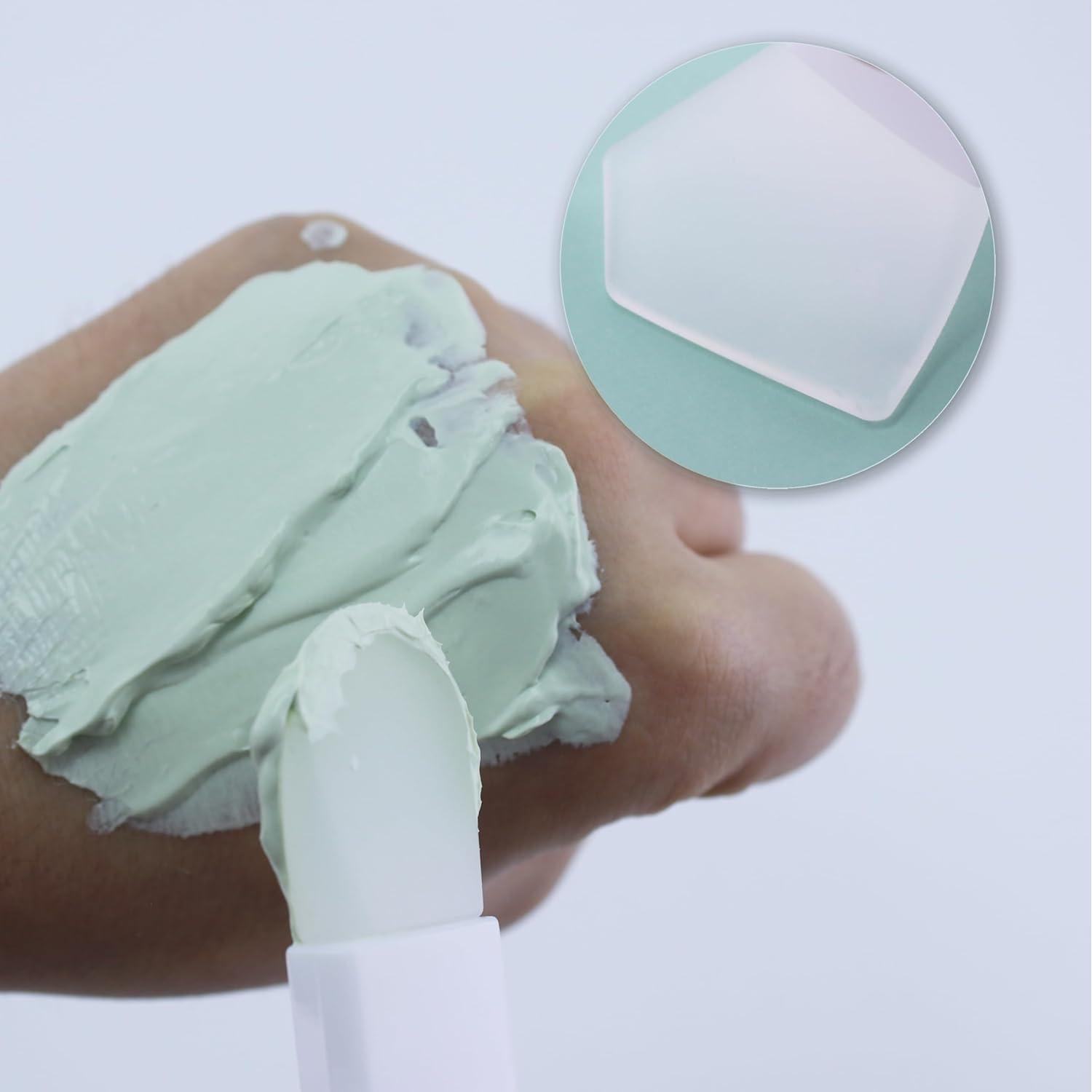 Juego de 4 Brochas de Silicona GIYAWA para Mascarillas Faciales