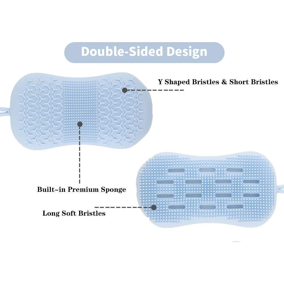 Set de 2 Esponjas Exfoliantes de Silicona Serenity Select