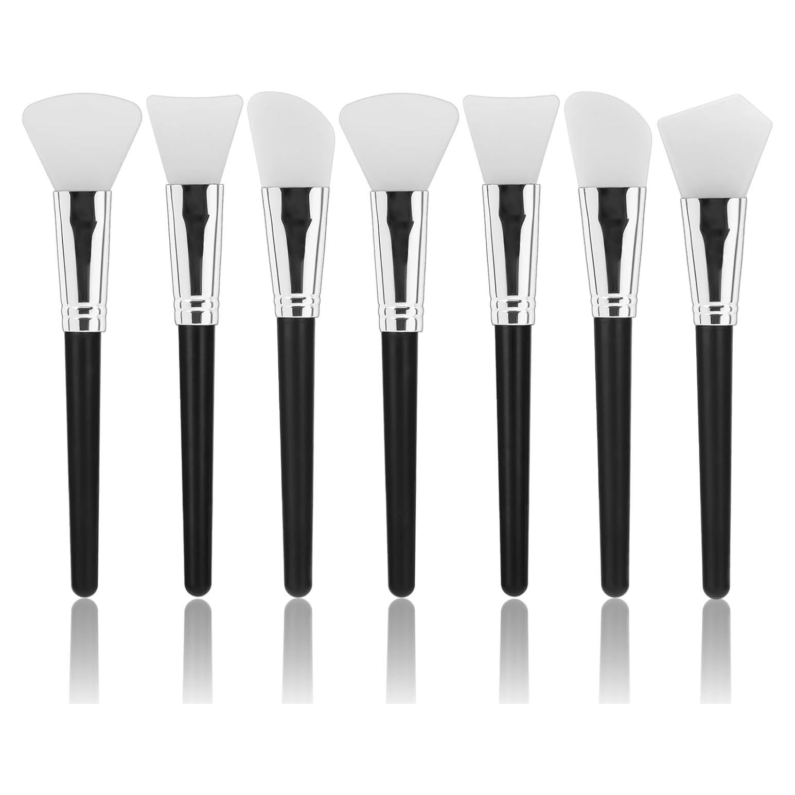 Juego de 7 Aplicadores de Mascarilla Facial de Silicona FdcZeyxior