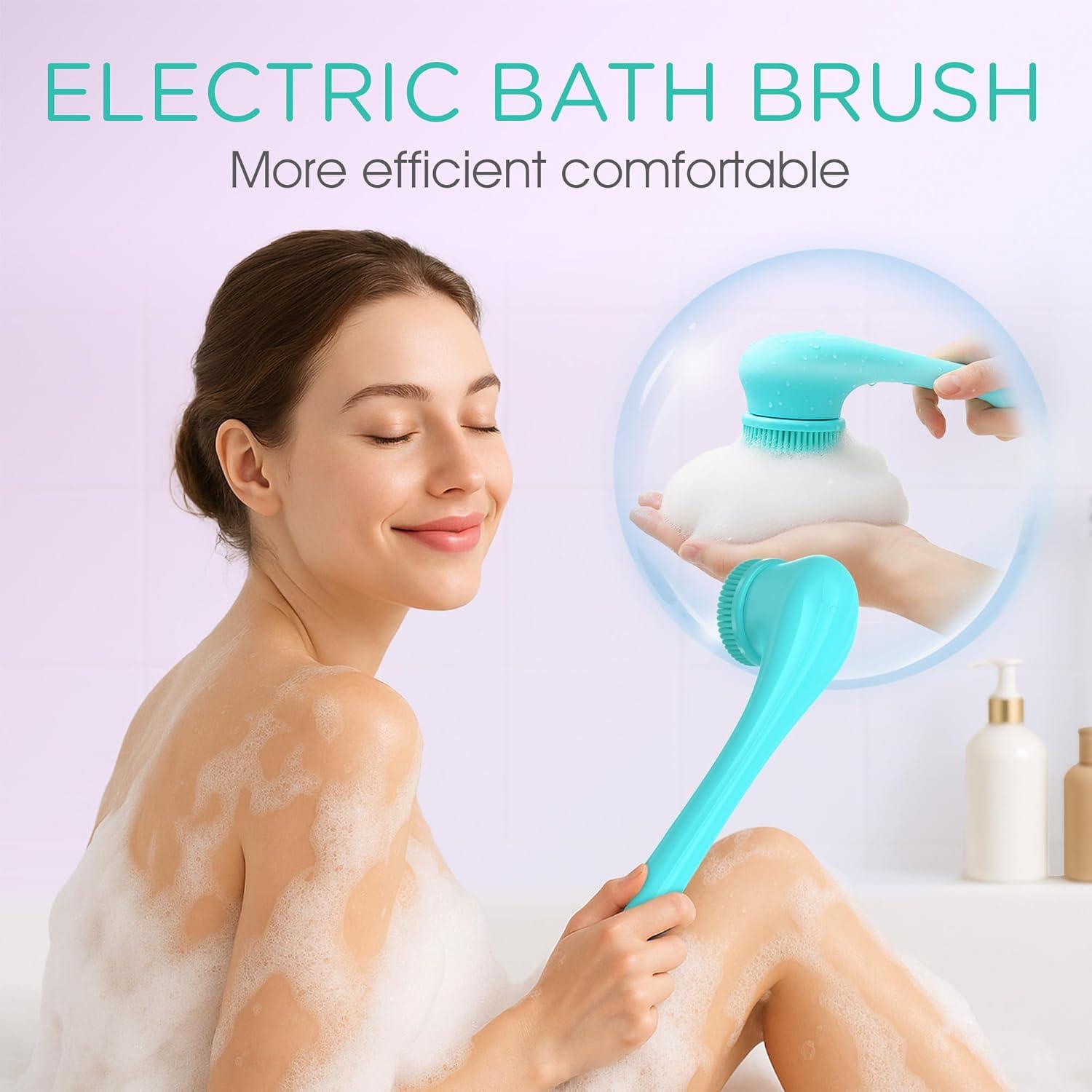 Cepillo Corporal Eléctrico VOYOR BC300 con 4 Accesorios IPX6