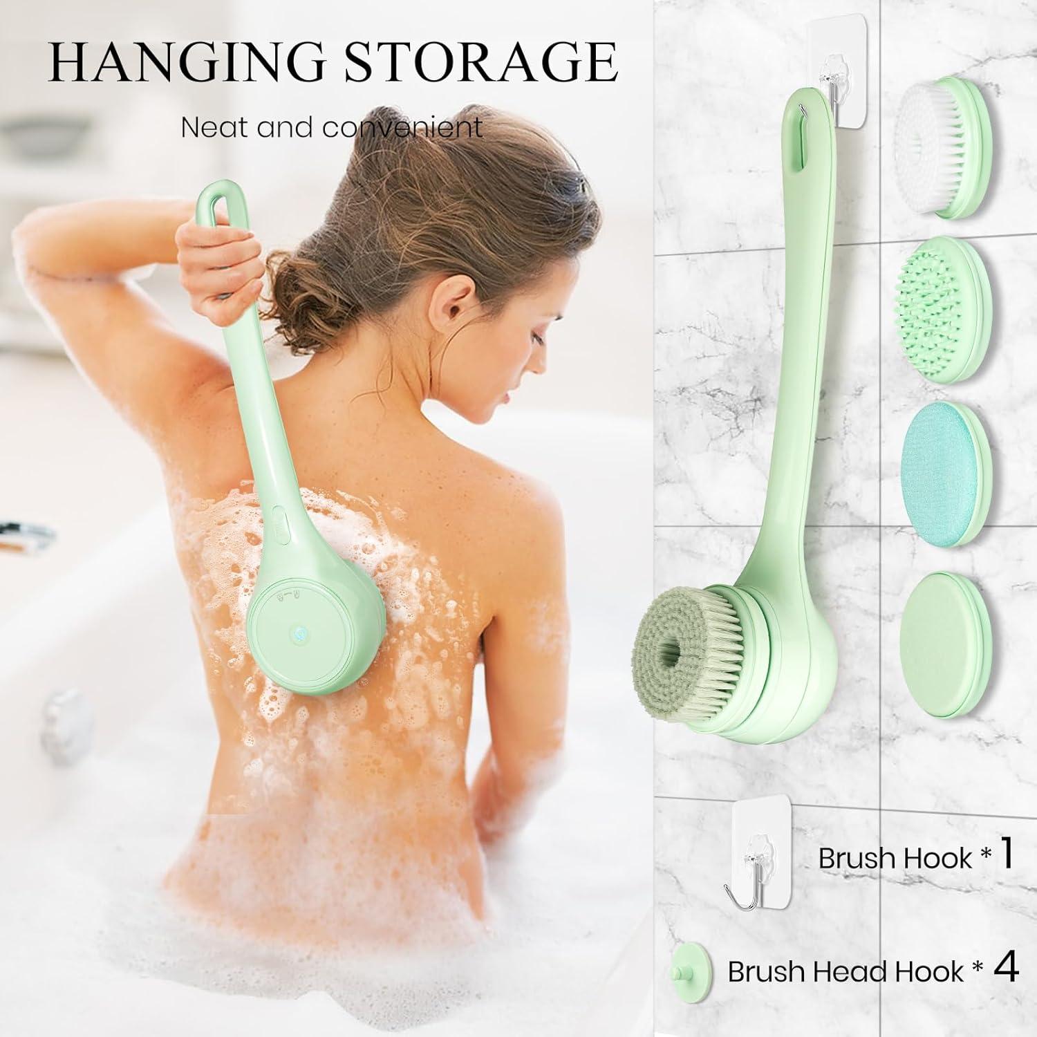 Cepillo Corporal Eléctrico Suteng 5 en 1 Impermeable IPX7