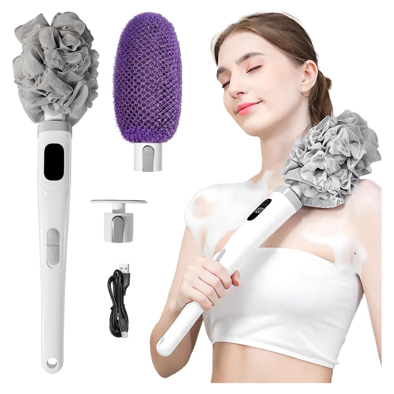 Cepillo Corporal Eléctrico Pecait DDXZS-001 IPX7 4 en 1