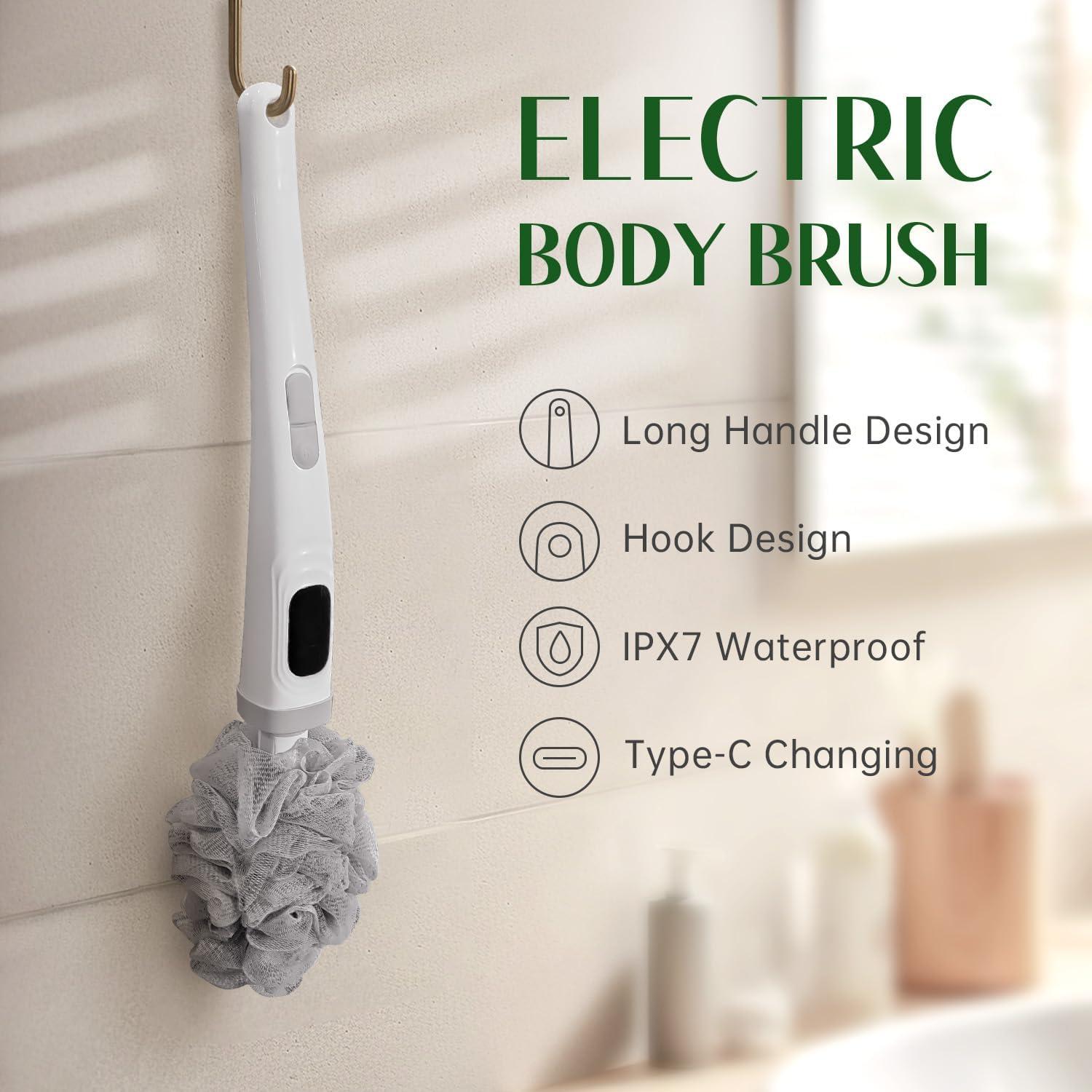 Cepillo Corporal Eléctrico Pecait DDXZS-001 IPX7 4 en 1