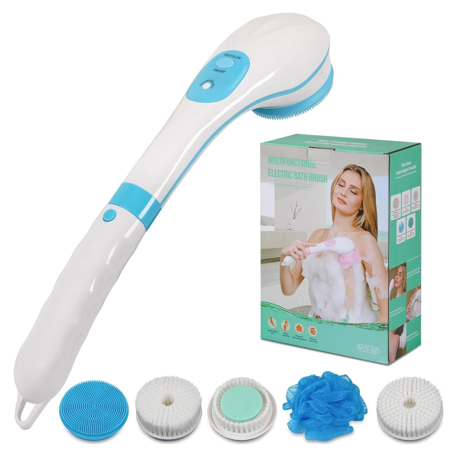 Cepillo de Baño Eléctrico OWIIZI con 5 Cabezas y 6 Velocidades