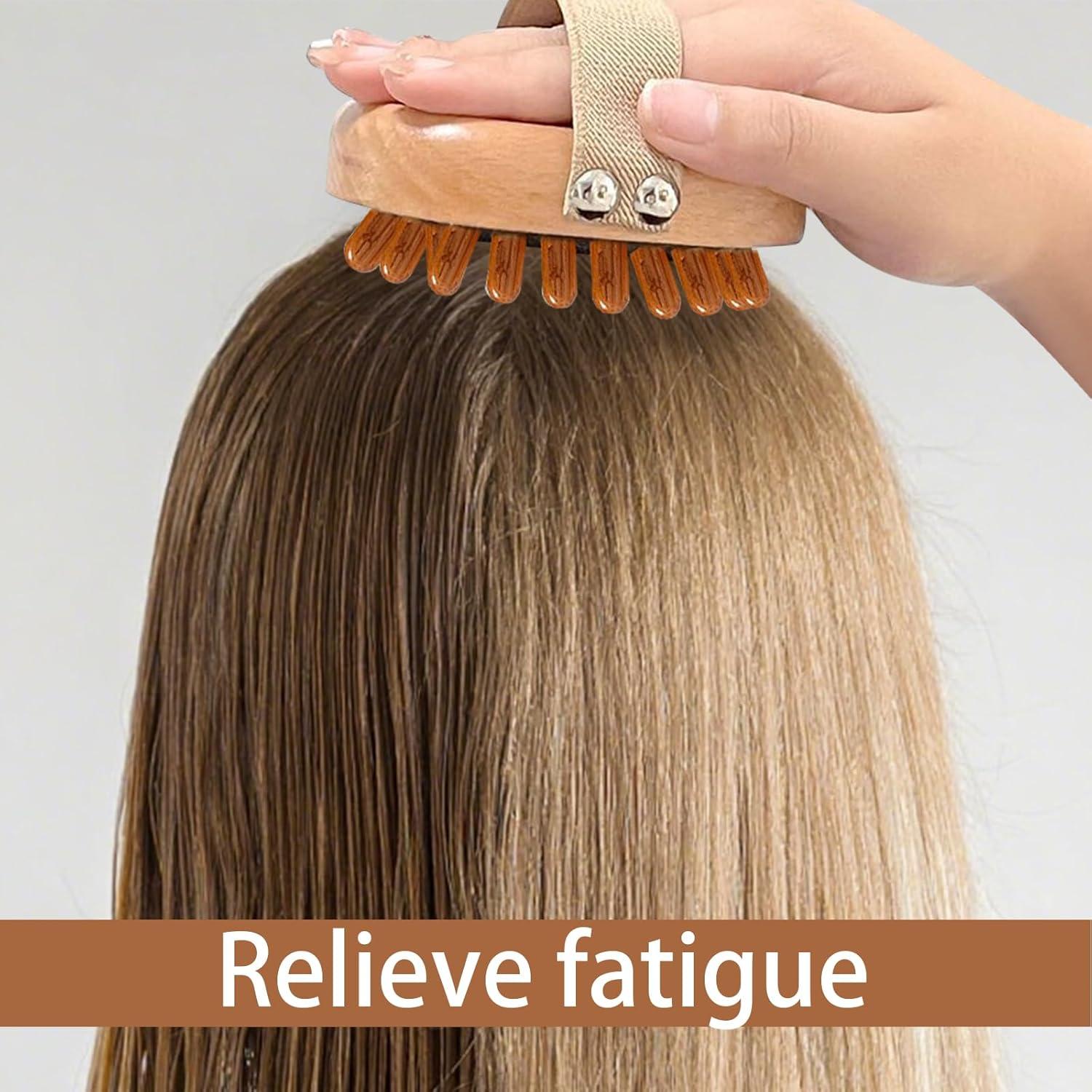 Set de 2 Cepillos de Masaje de Madera Daureve - Alivio Muscular y Drenaje Linfático