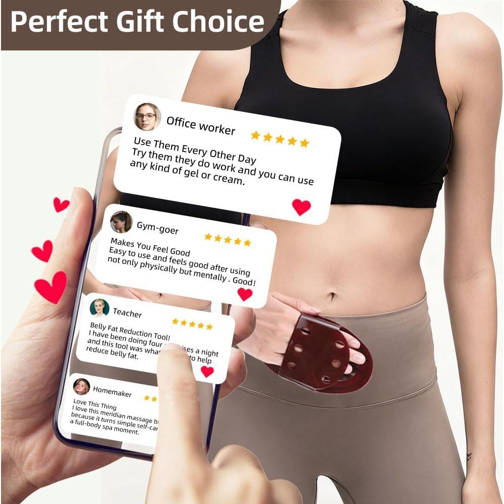 Cepillo de Masaje Meridian Jaxbo con Aceites Esenciales 2PCS