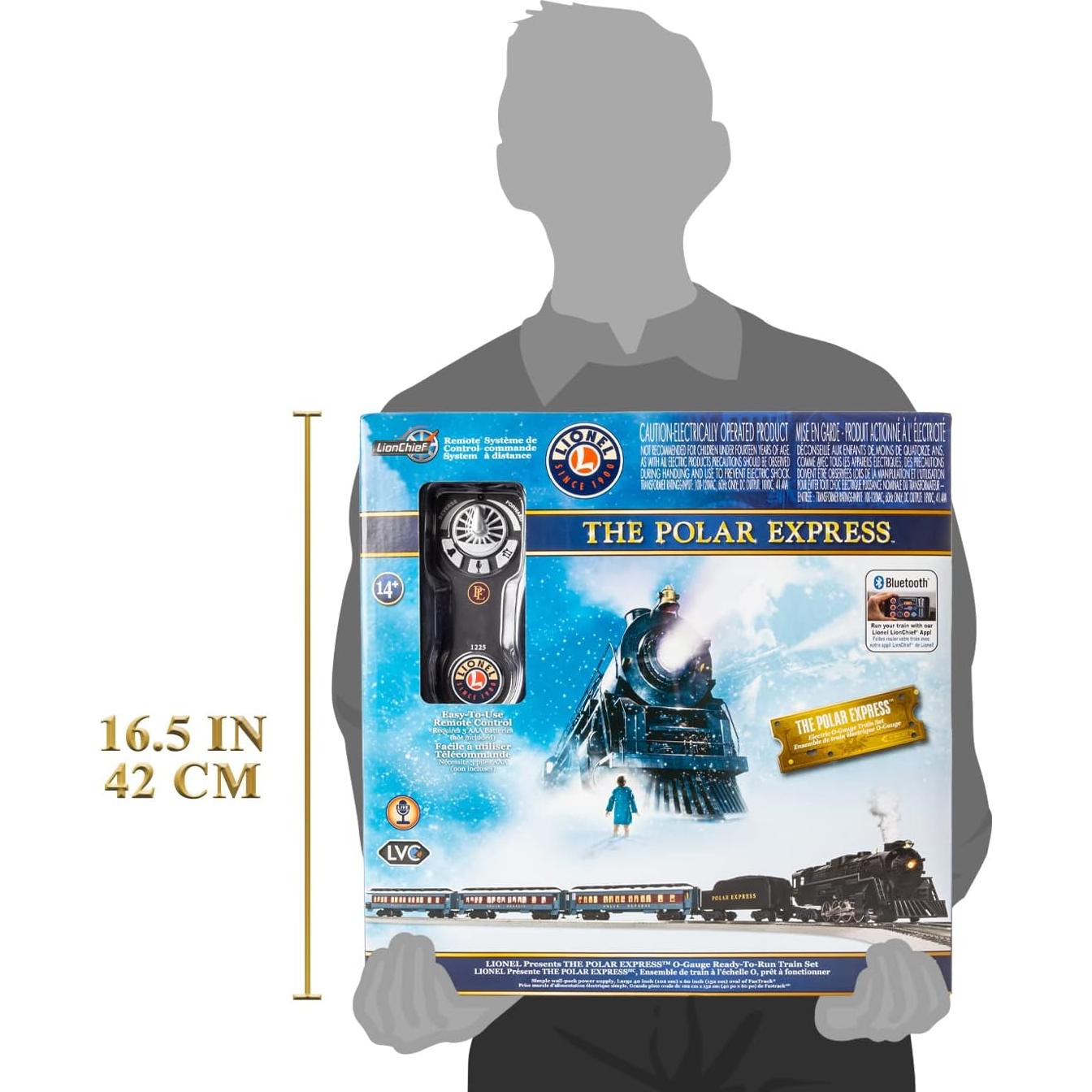 Tren Eléctrico Lionel El Expreso Polar Bluetooth 5.0