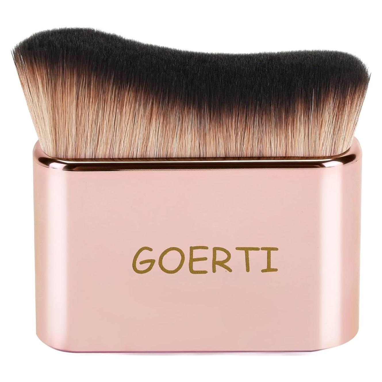 Brocha de Maquillaje Kabuki GOERTI para Autobronceador 8cm