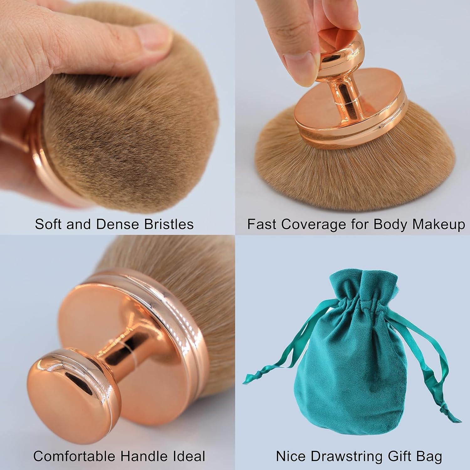 Brocha de Maquillaje Corporal Extra Grande LGYCHJLAD 74mm