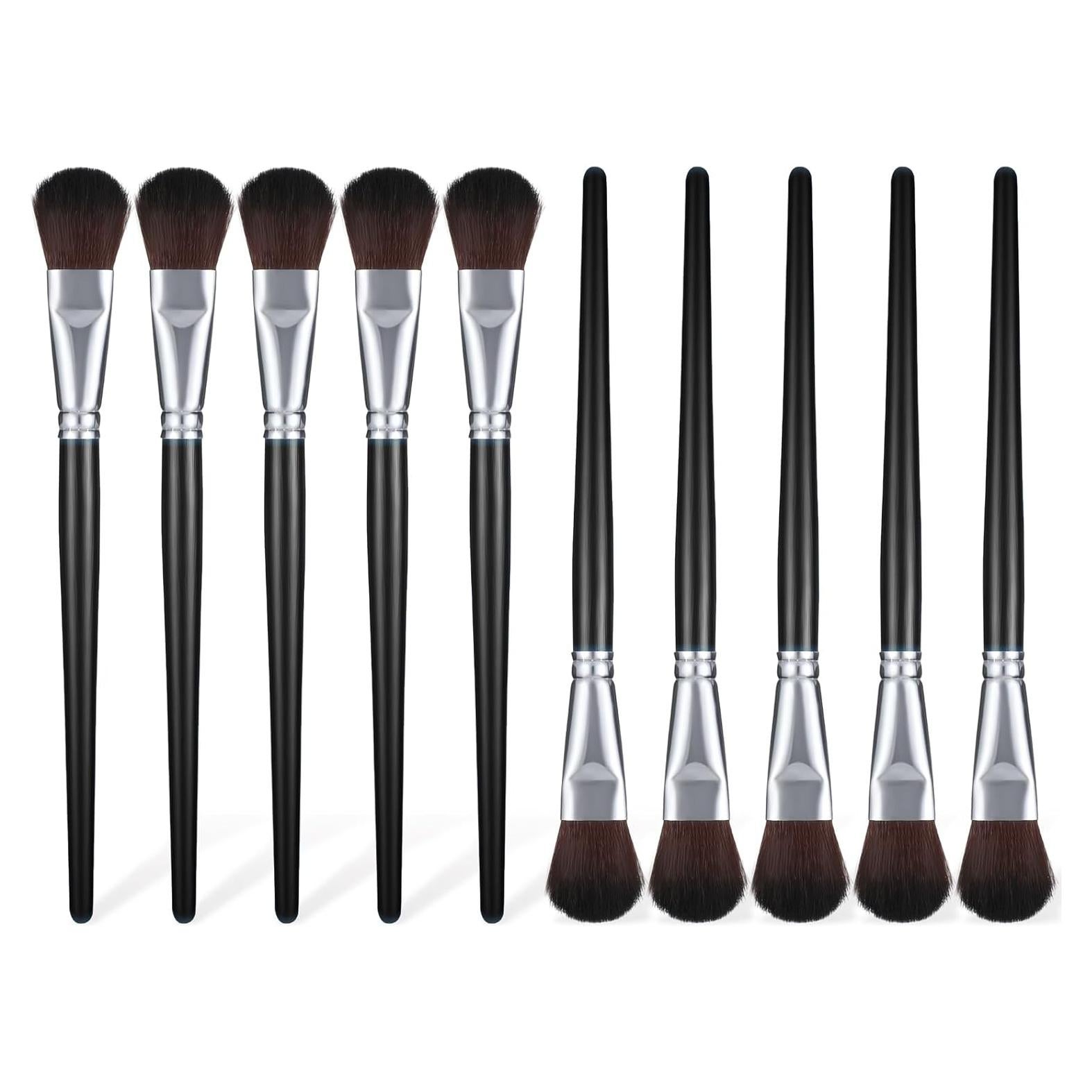 Giantree 10 Brochas de Mopa para Pintura Acrílica - Negro