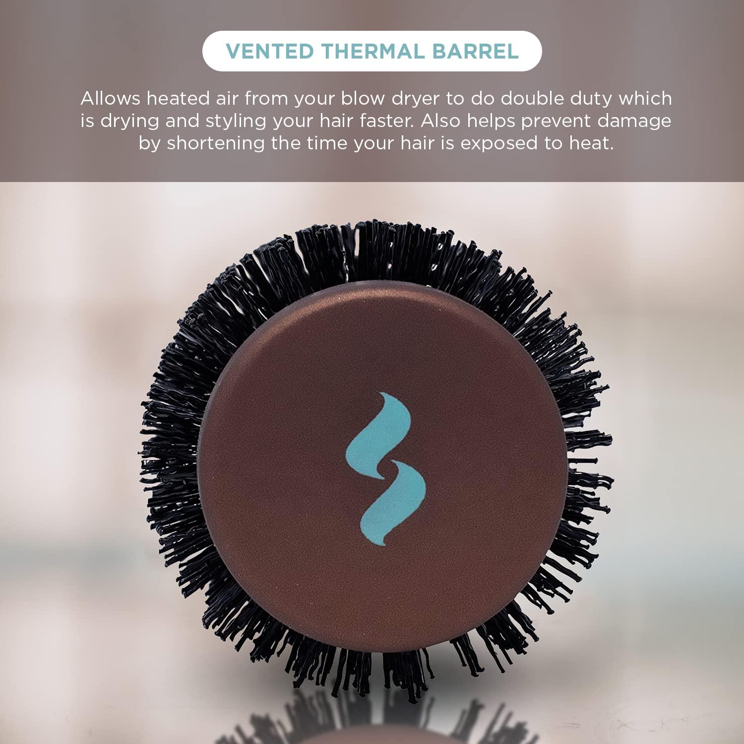 Cepillo Redondo Spornette Ion Fusion 5 cm Cerámico Térmico