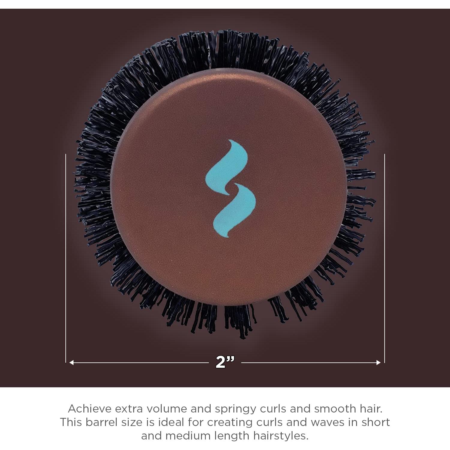 Cepillo Redondo Spornette Ion Fusion 5 cm Cerámico Térmico