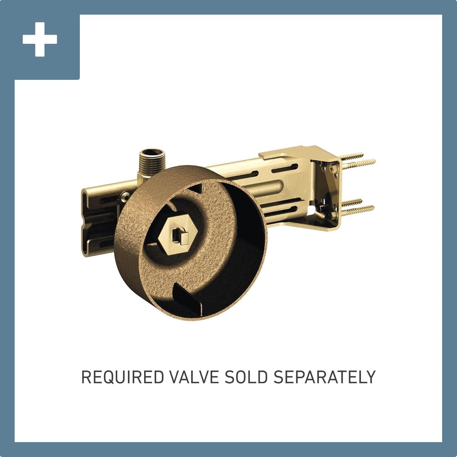 Ducha Redonda Moen TS1422BG Oro Cepillado 2 Funciones