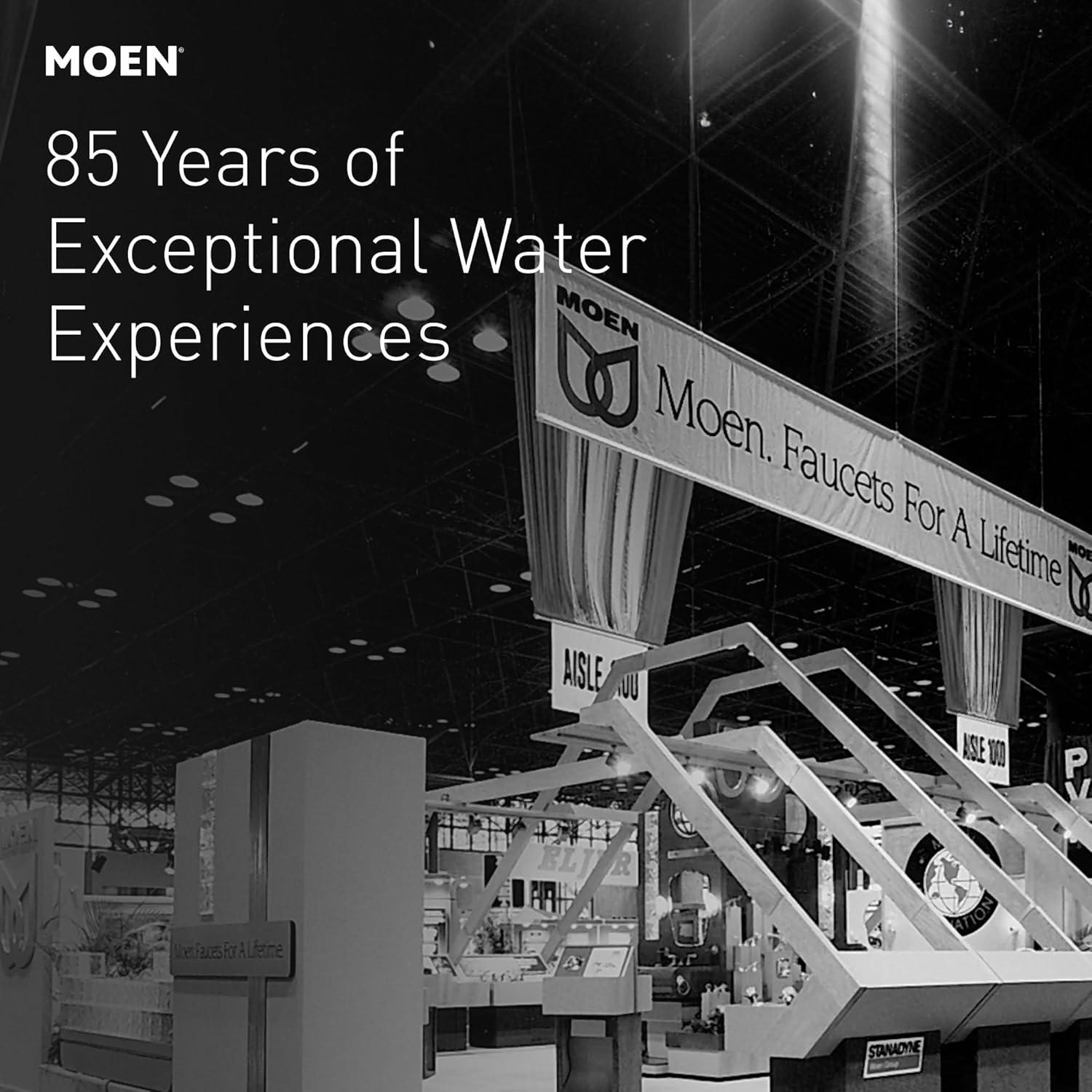 Ducha Redonda Moen TS1422BG Oro Cepillado 2 Funciones