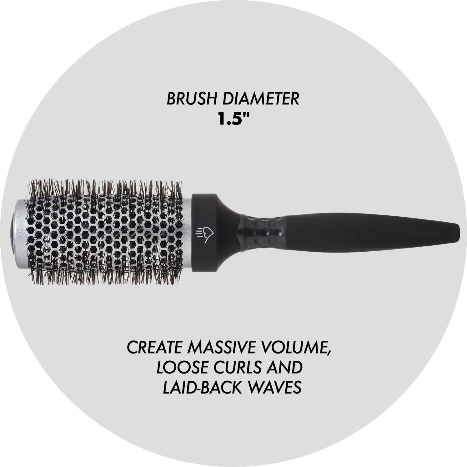 Cepillo Térmico Sam Villa 1.5" Medio 40021