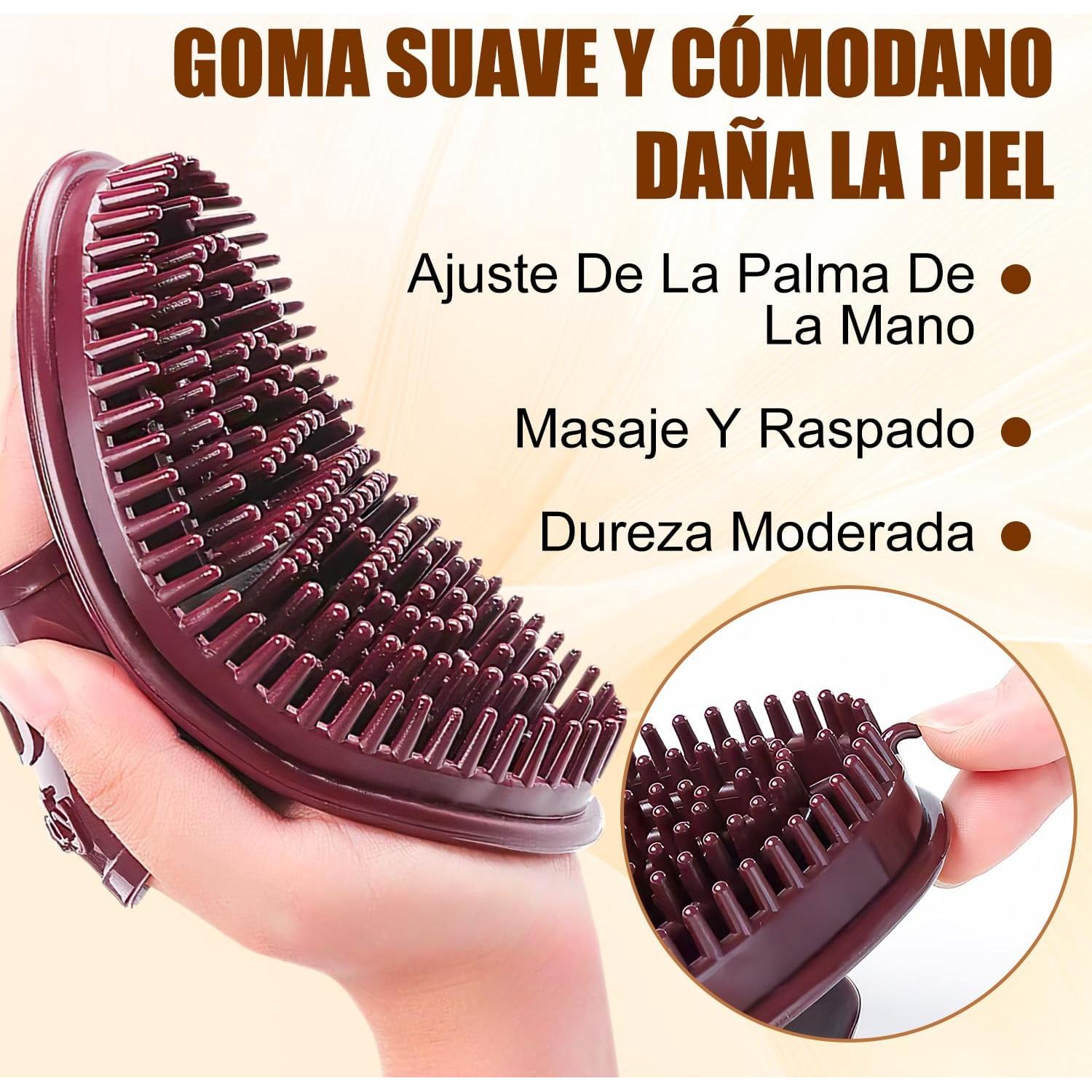 Set 2 Cepillos de Masaje Meridian BybuSec para Relajación