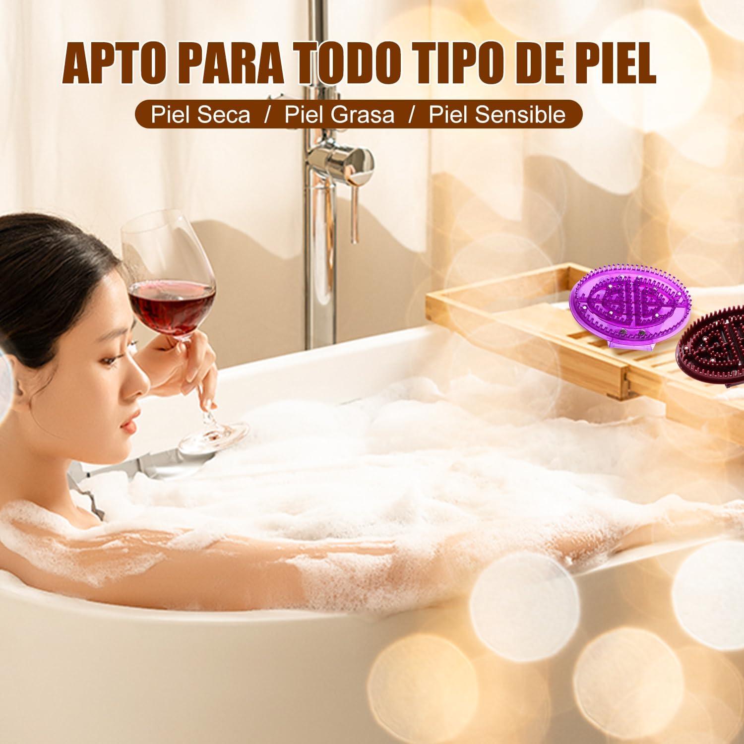 Set 2 Cepillos de Masaje Meridian BybuSec para Relajación