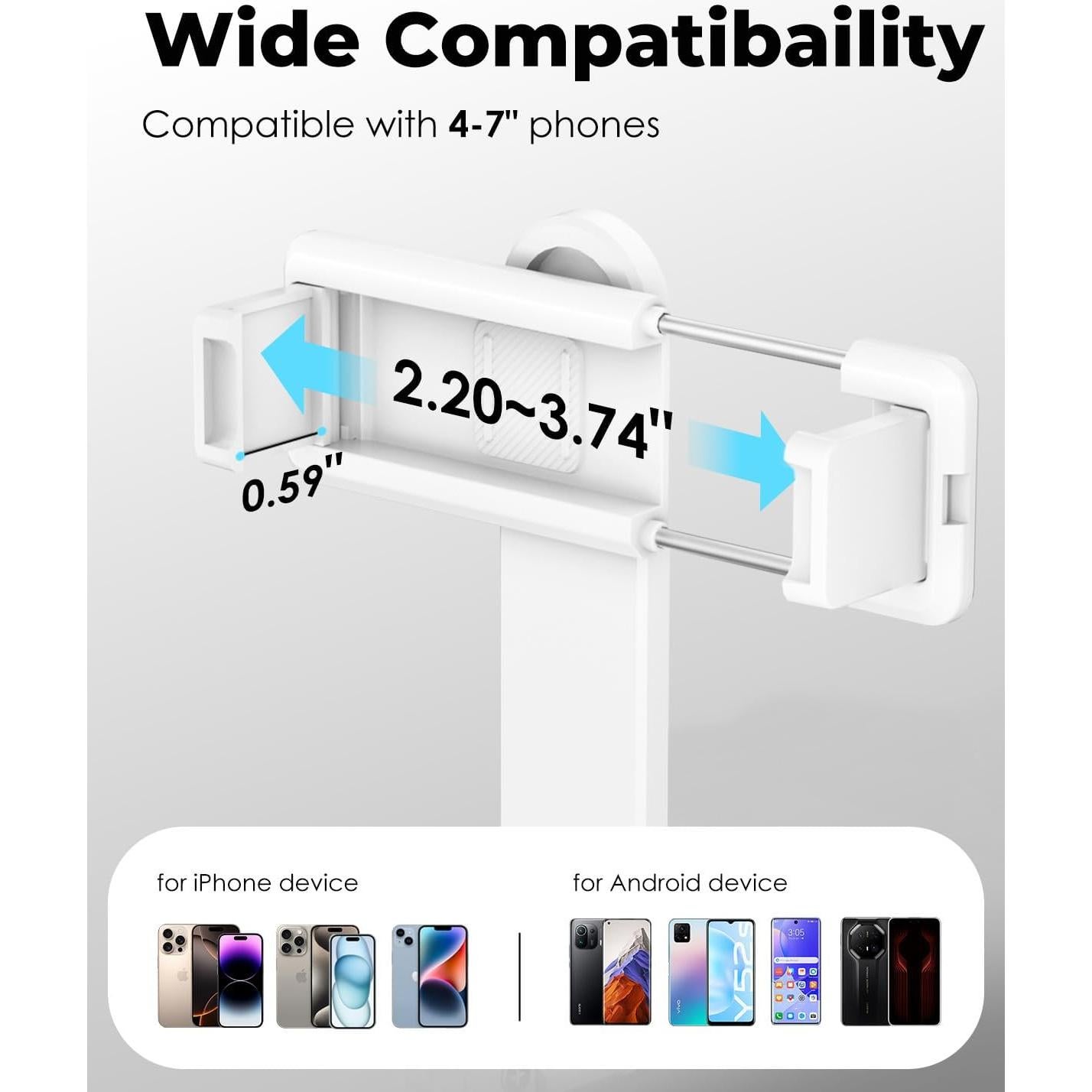 Soporte Inalámbrico Viozon para Teléfono 4-7" con Trípode