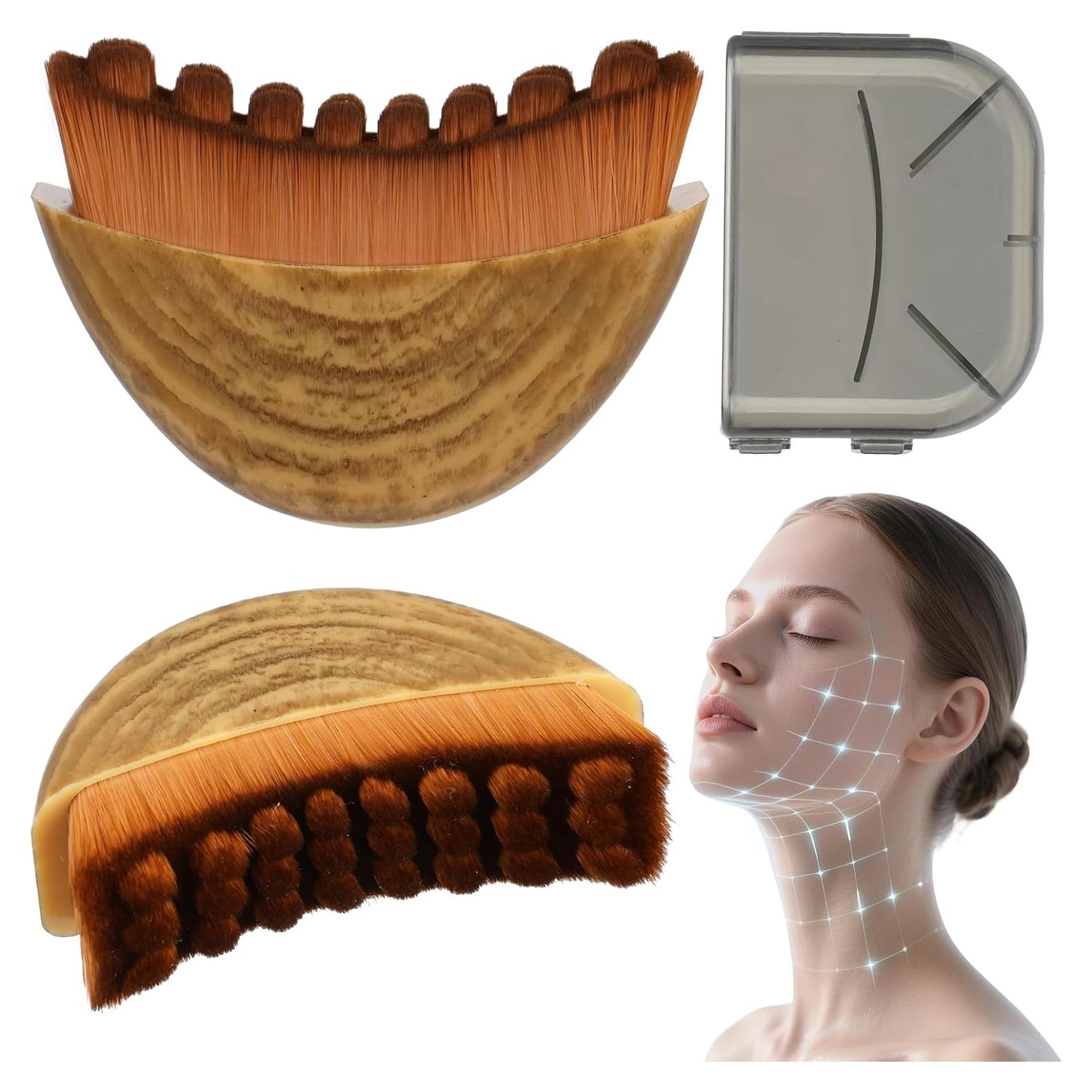 Cepillo Linfático DAXUNXUN para Cara y Cuerpo - Masajeador Ergonómico