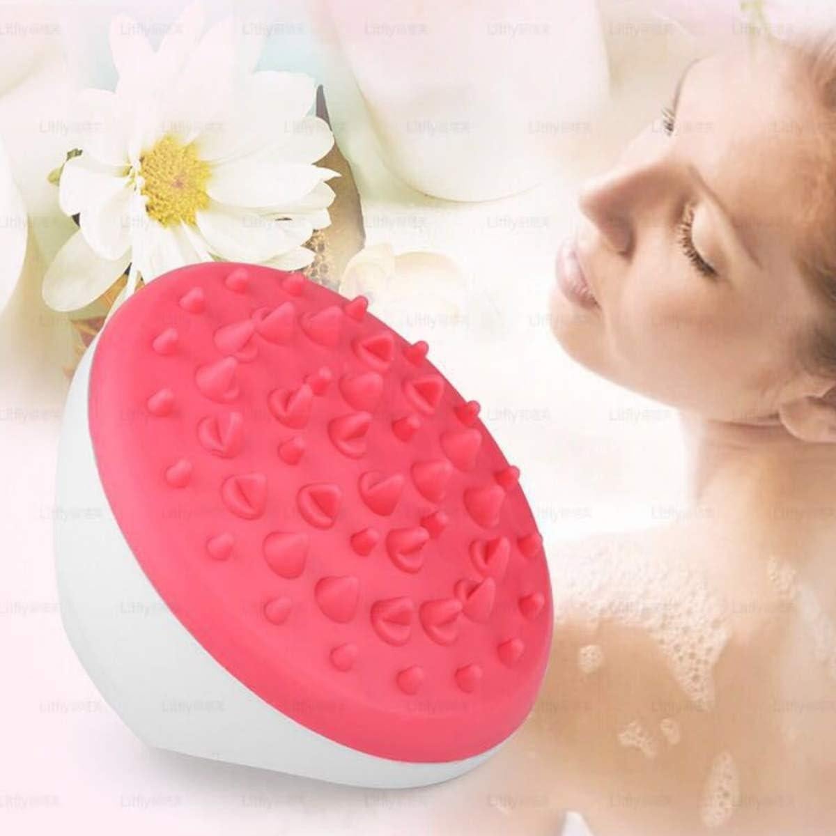 Escobilla y Mitón Scala para Masaje Anticelulitis de Silicona