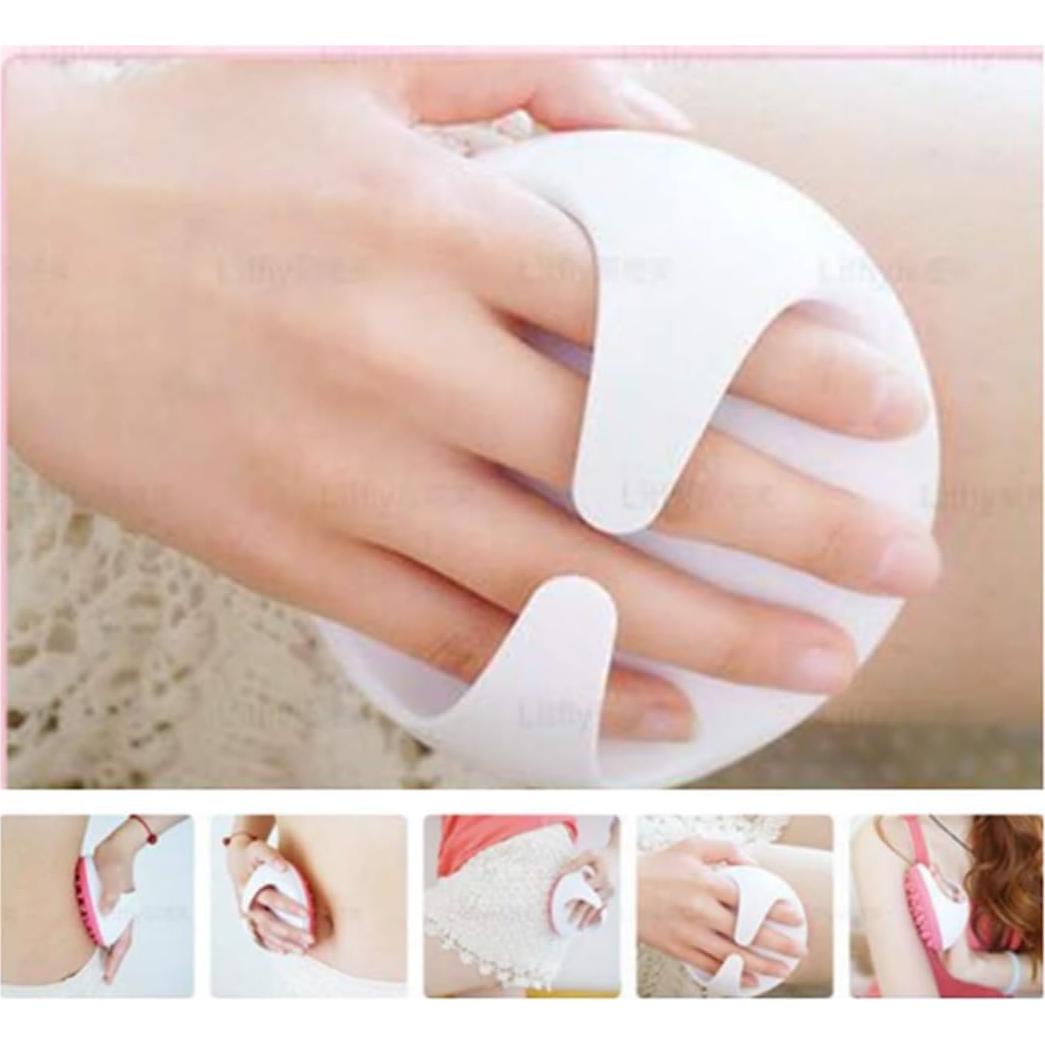 Escobilla y Mitón Scala para Masaje Anticelulitis de Silicona